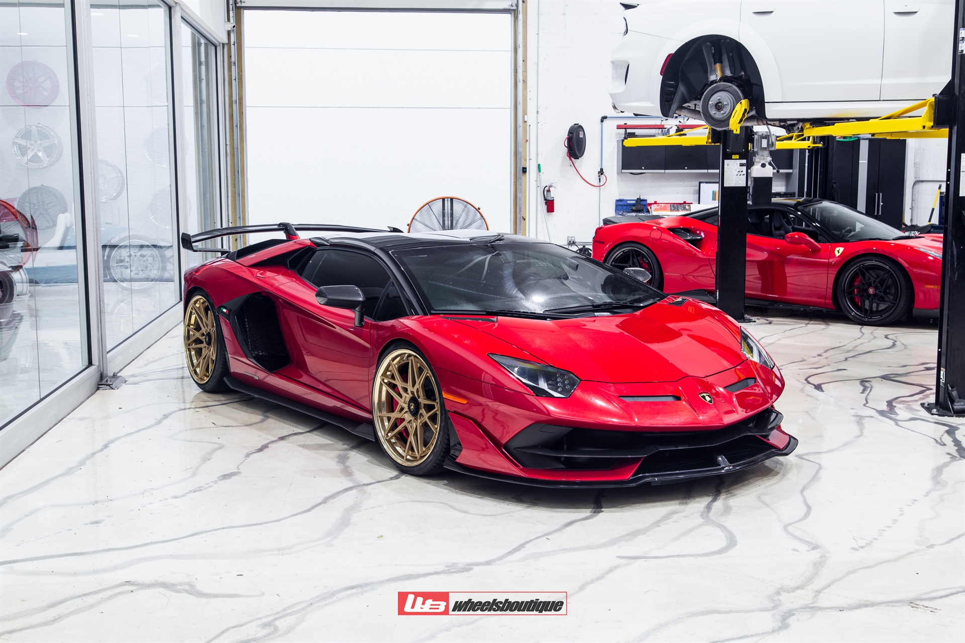 Lamborghini Aventador SVJ Roadster | | on ANRKY S3-X2 | Satin Gold
