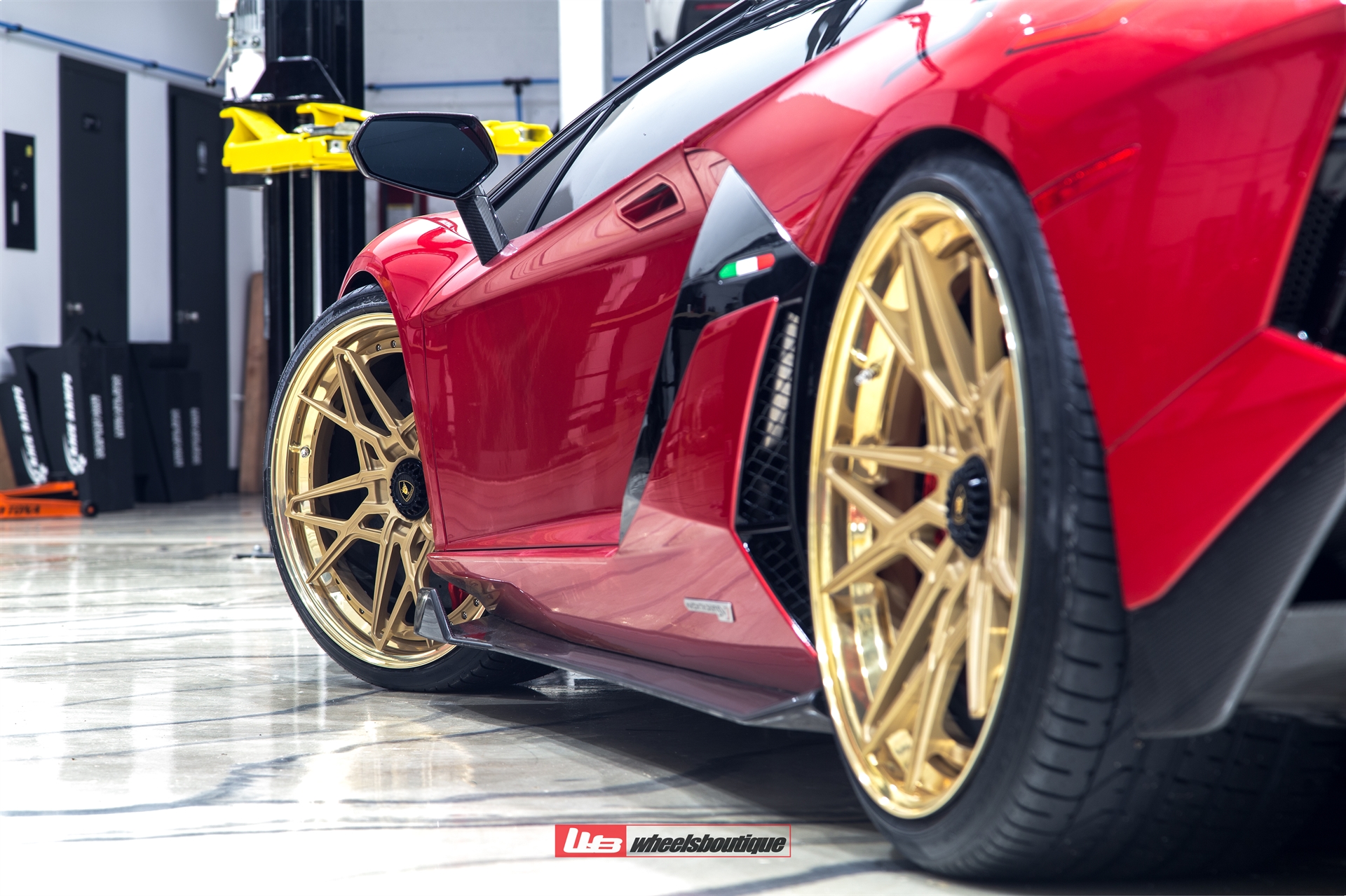 Lamborghini Aventador SVJ Roadster | | on ANRKY S3-X2 | Satin Gold