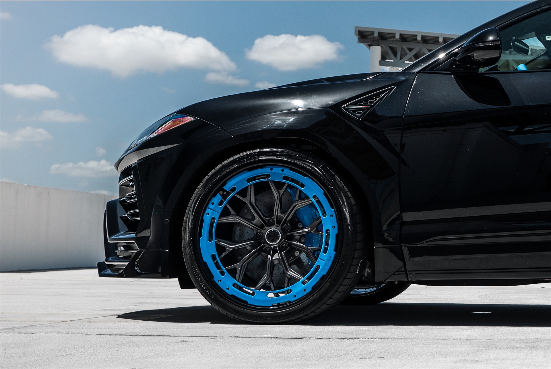 Novitec Urus | | on AL13 R80-109R | Satin Black