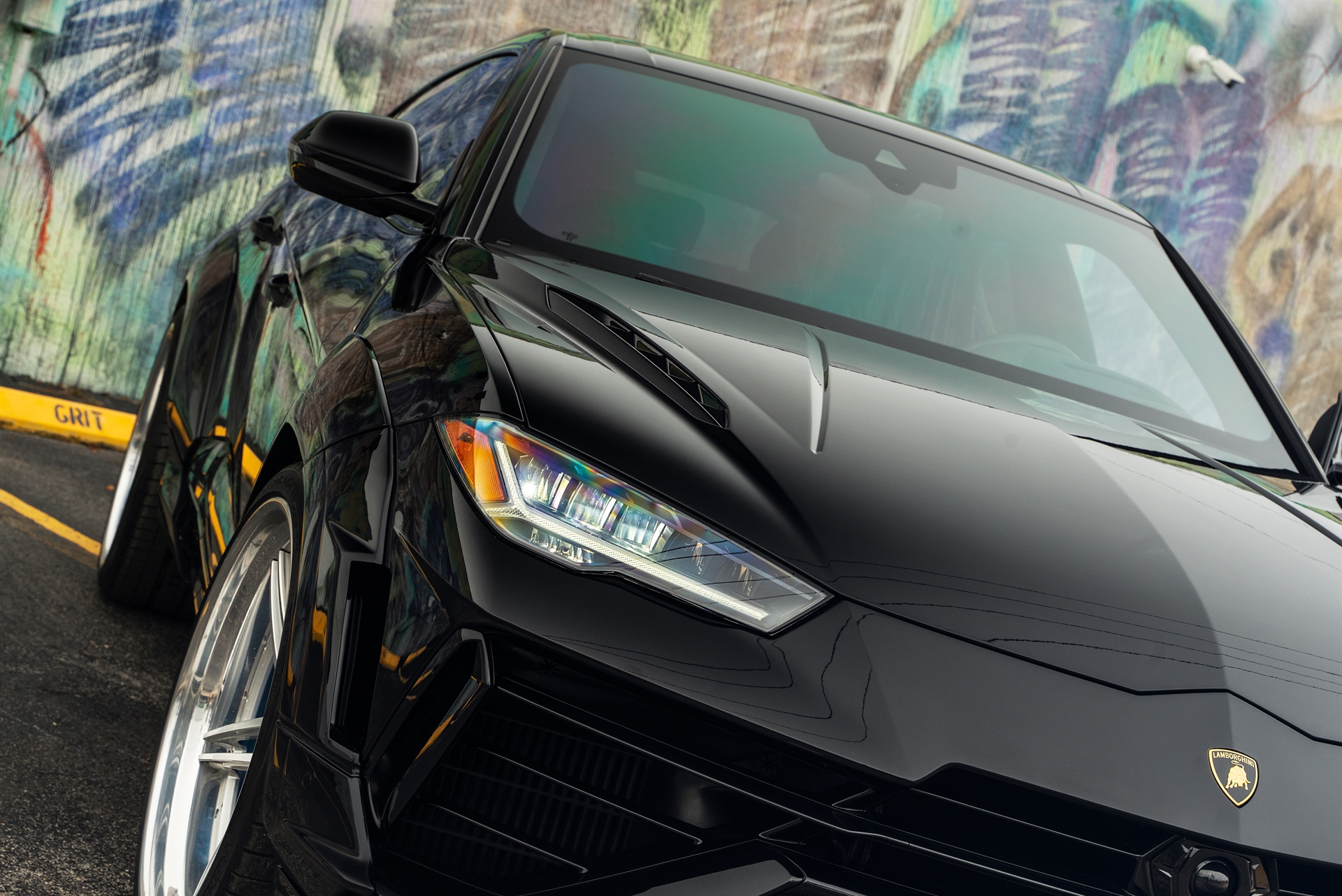 1016 Industries: Urus S | Nero Noctis | on 1886 XR-003 | Brushed Clear