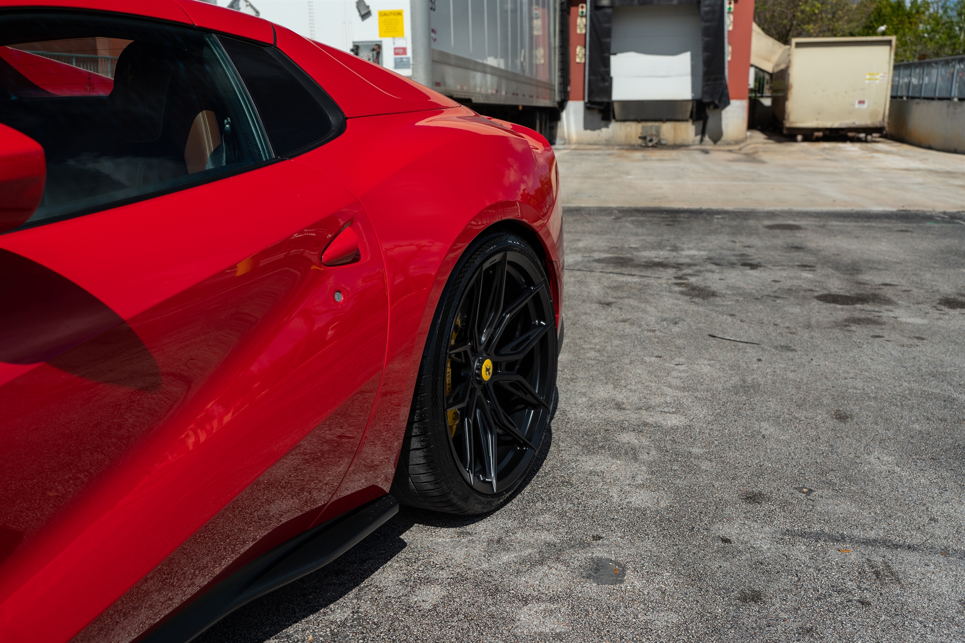 Ferrari 812 GTS | Rosso Corsa | on Novitec NF11 | Satin Black