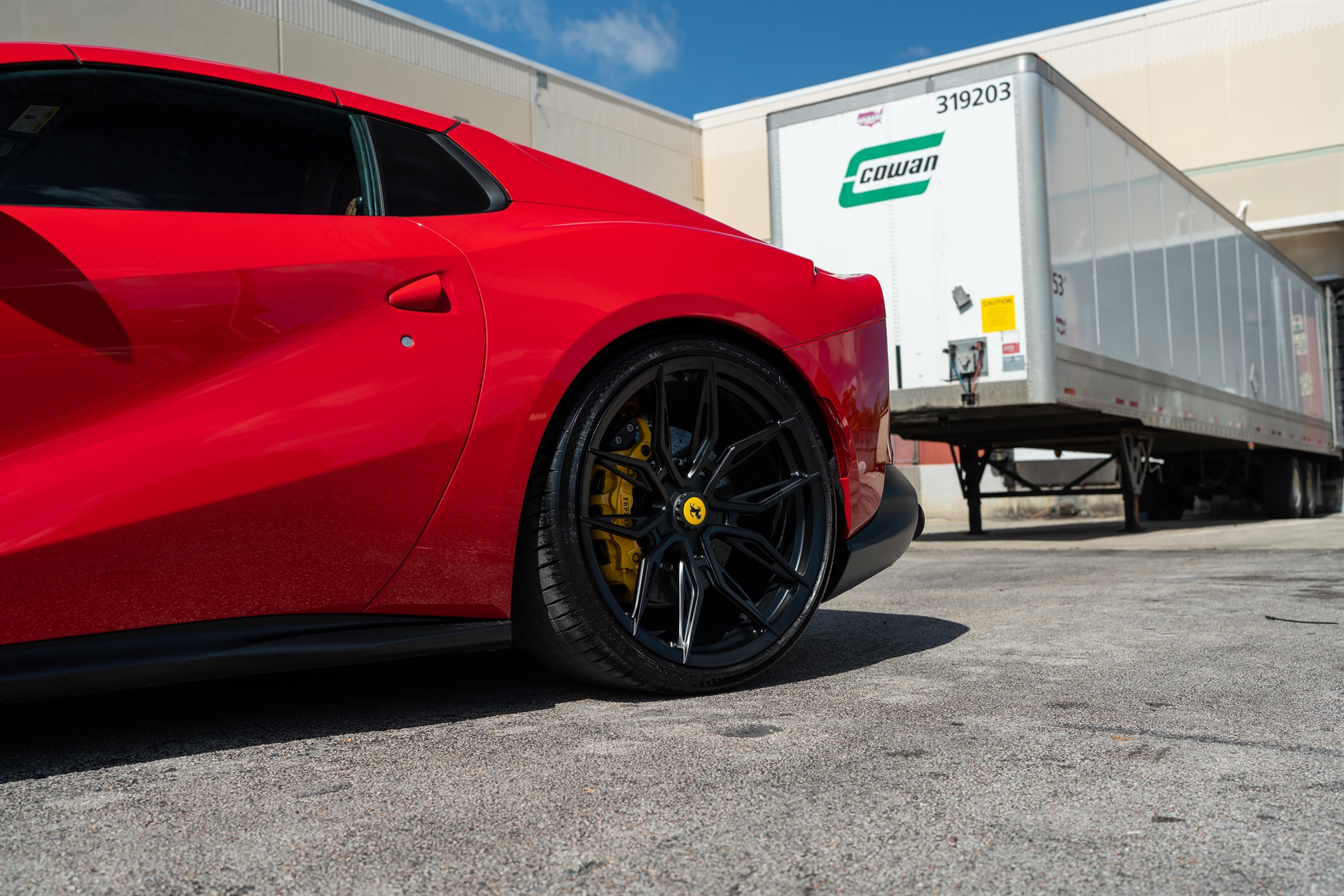 Ferrari 812 GTS | Rosso Corsa | on Novitec NF11 | Satin Black
