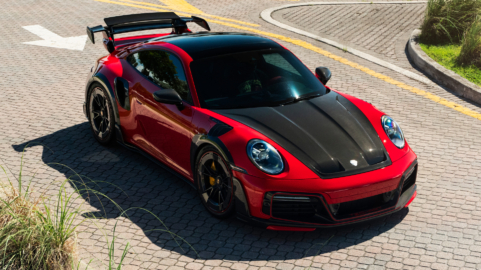 Techart GT Street R America 4 of 10 | Guards Red | on Techart Formula VI Wheels | Gloss Black