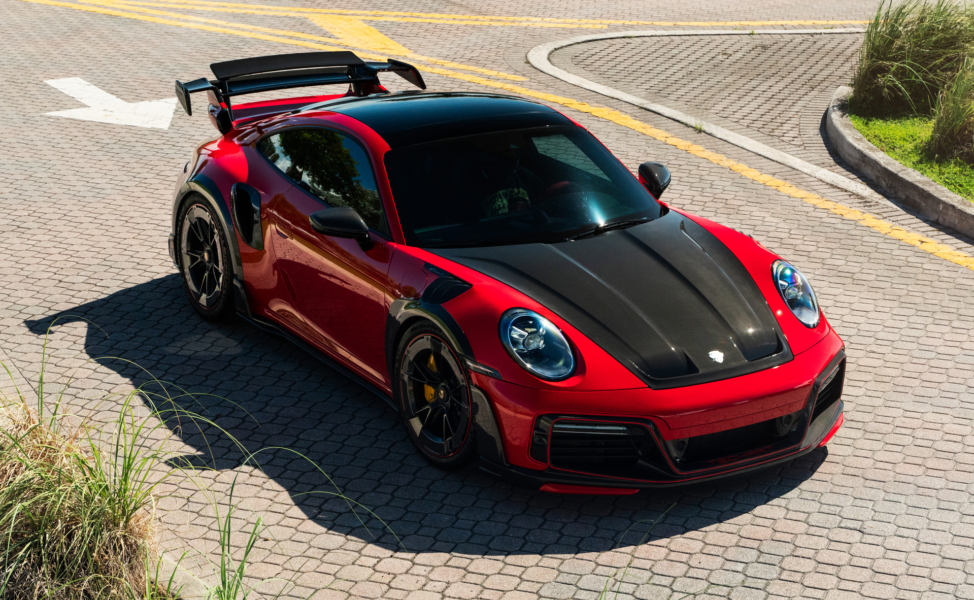 Techart GT Street R America 4 of 10 | Guards Red | on Techart Formula VI Wheels | Gloss Black