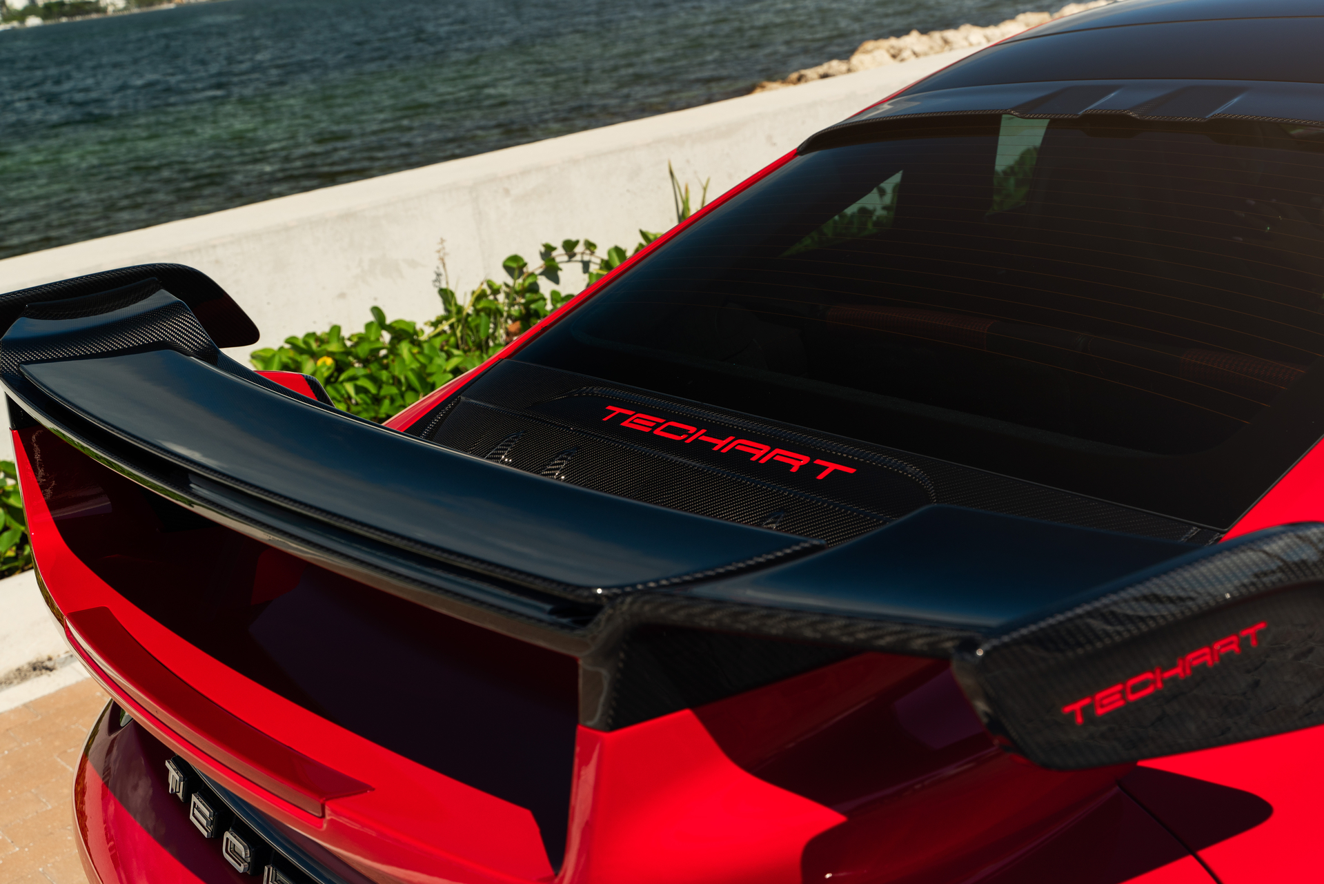 Techart GT Street R America 4 of 10 | Guards Red | on Techart Formula VI Wheels | Gloss Black
