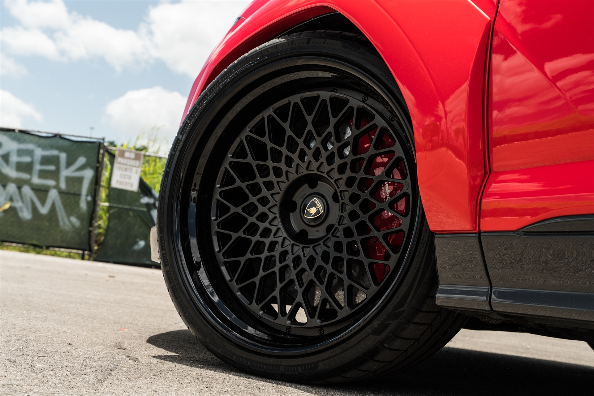 1016 Industries: Urus | Rosso Mars | on 1886 S009 | Satin Black