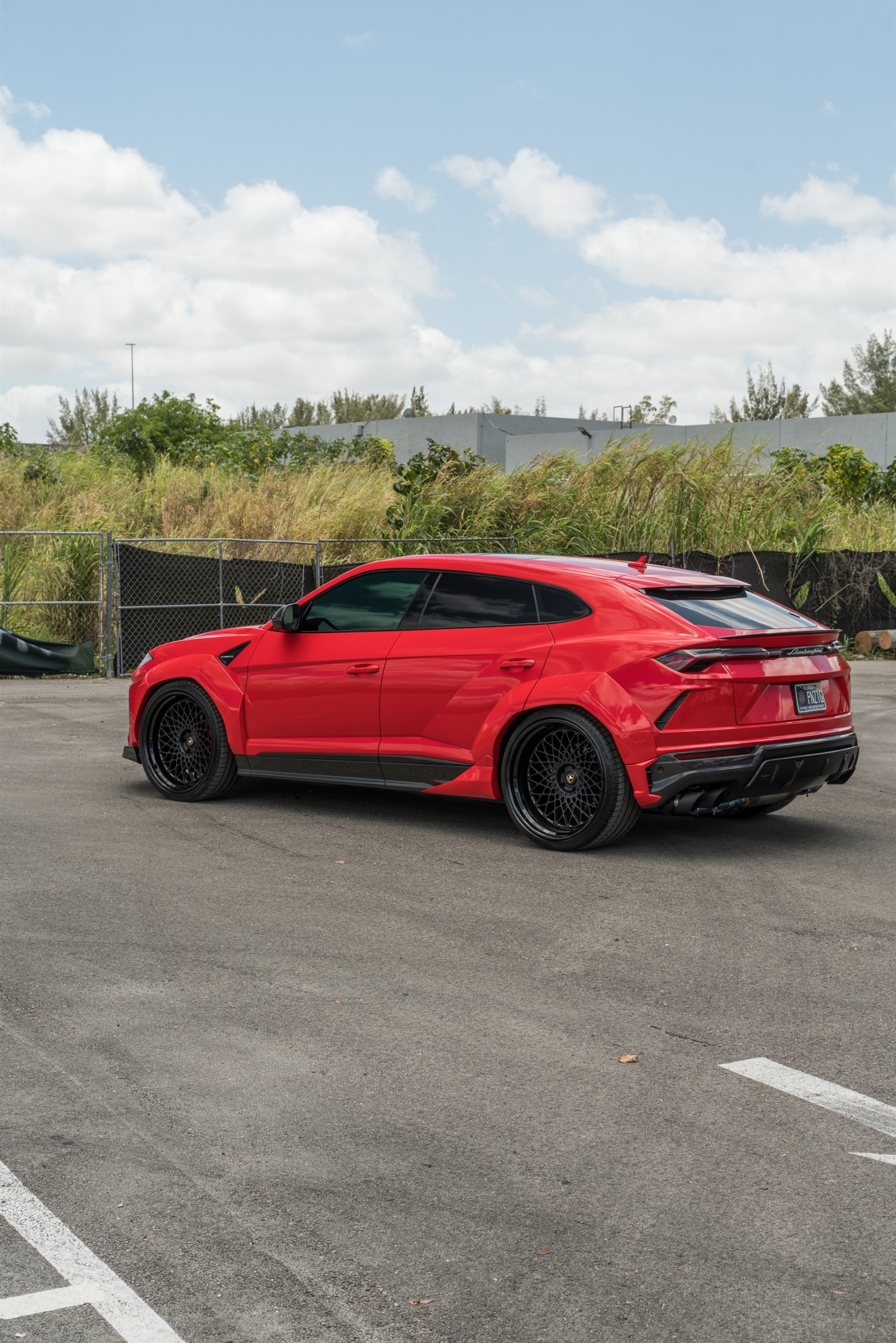 1016 Industries: Urus | Rosso Mars | on 1886 S009 | Satin Black