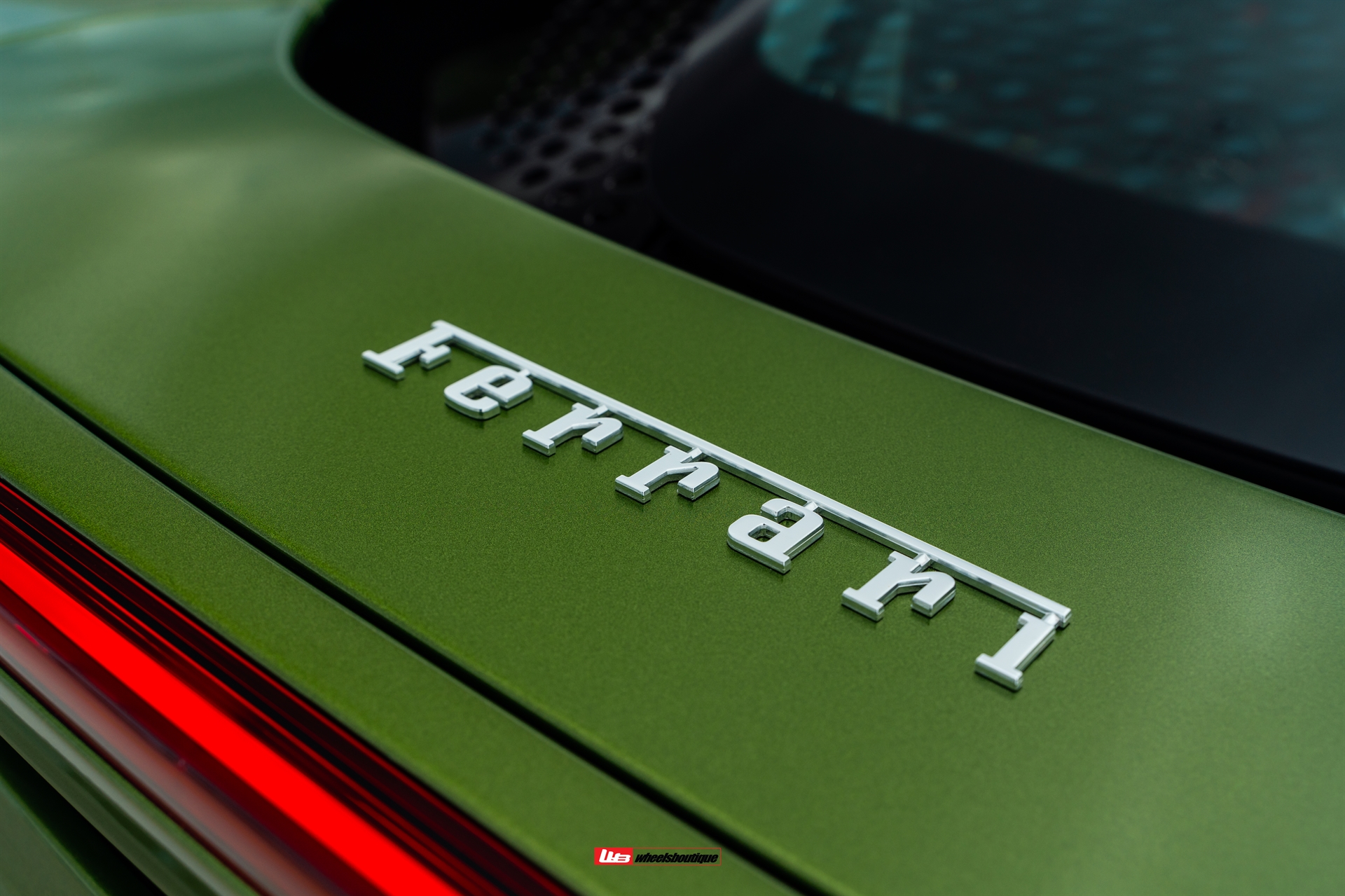Ferrari SF90 | Python Green | on HRE S107SC | Satin Black