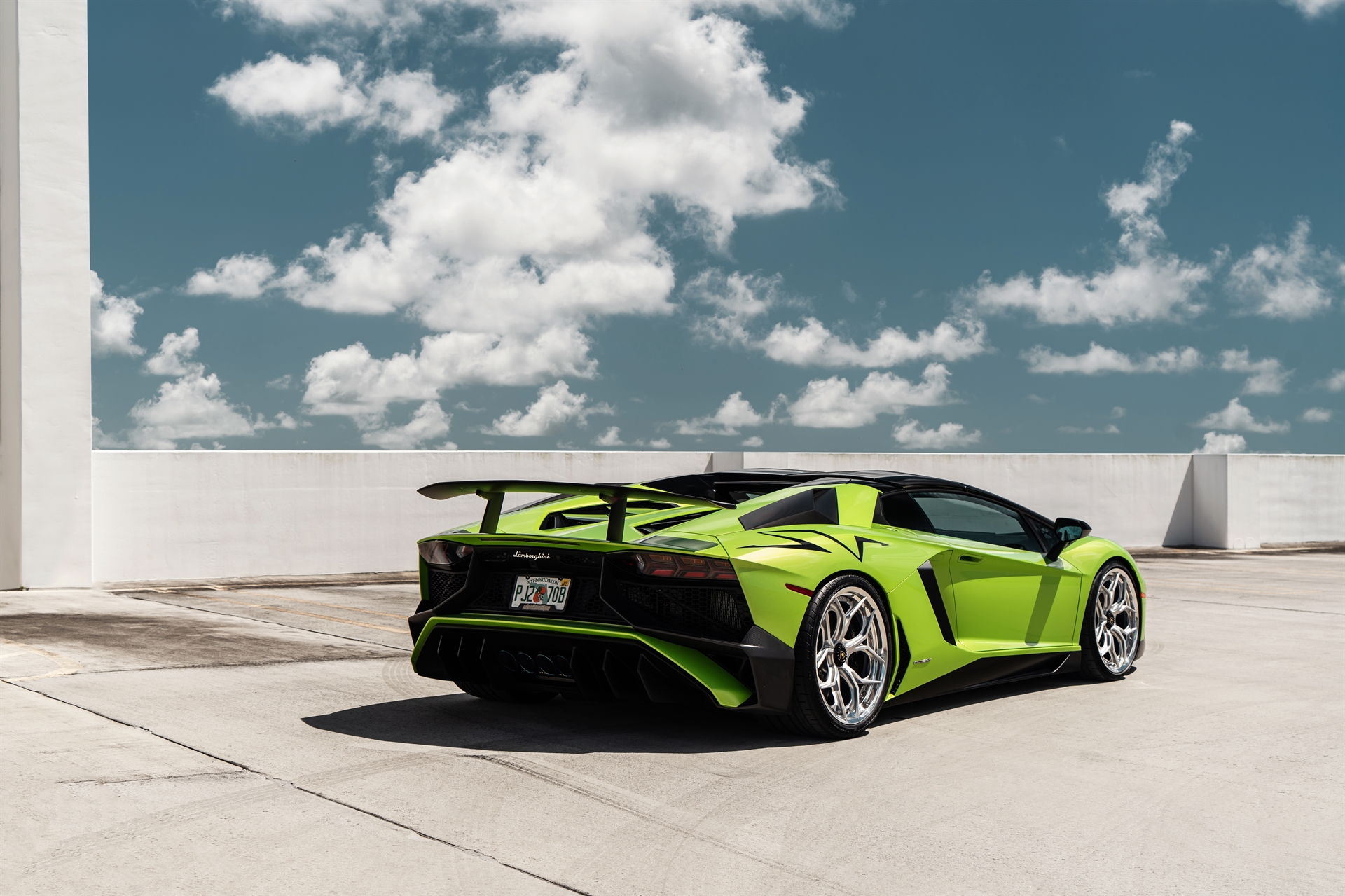 Lamborghini Aventador SV Roadster | | on HRE S111SC | Frozen Polished Clear