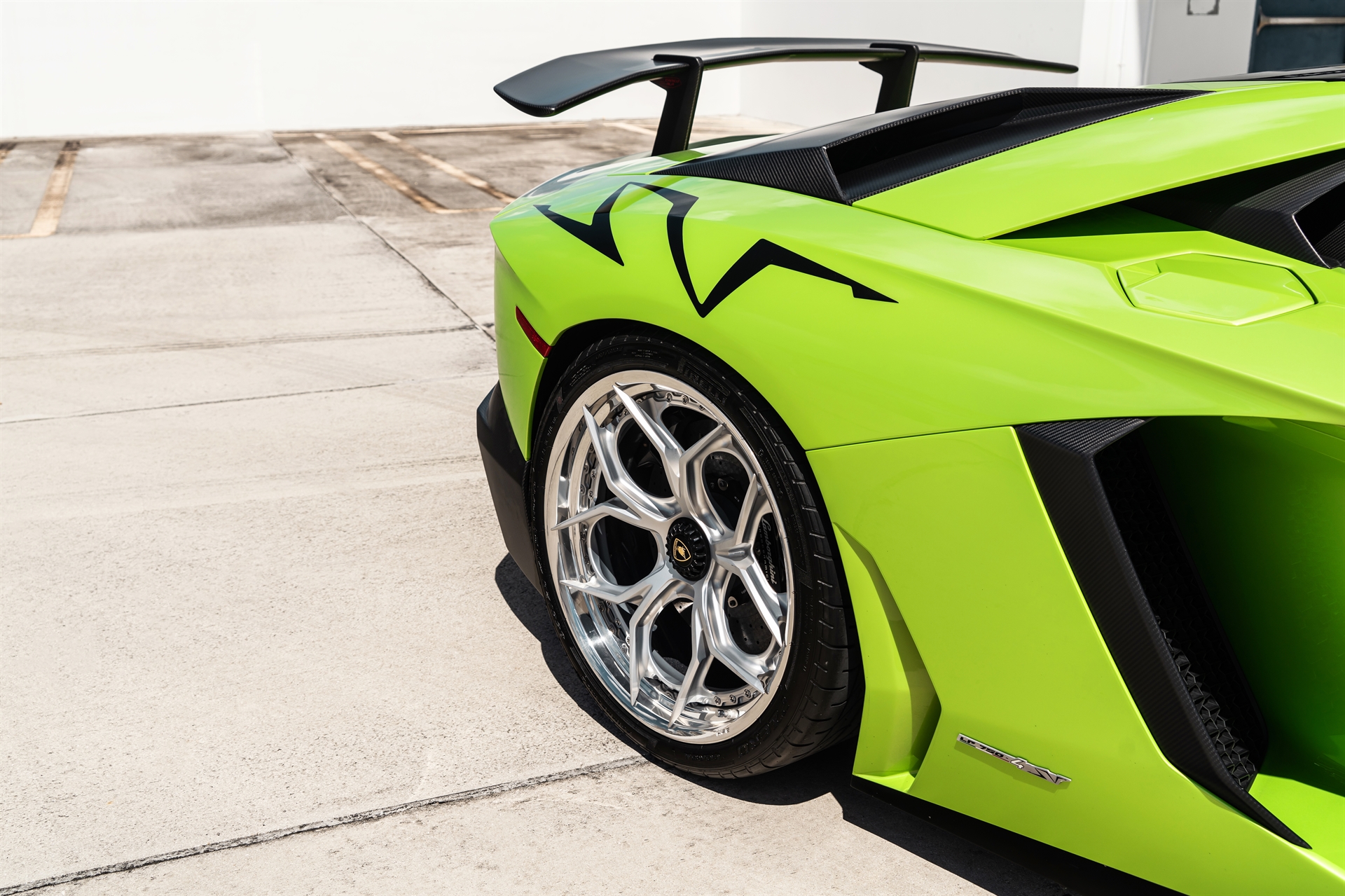 Lamborghini Aventador SV Roadster | | on HRE S111SC | Frozen Polished Clear