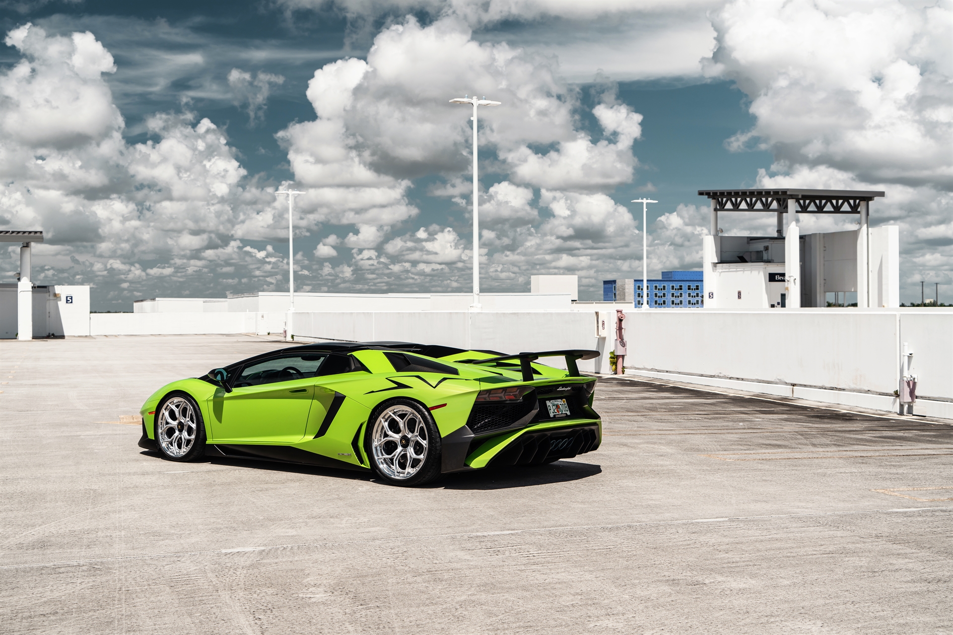 Lamborghini Aventador SV Roadster | | on HRE S111SC | Frozen Polished Clear