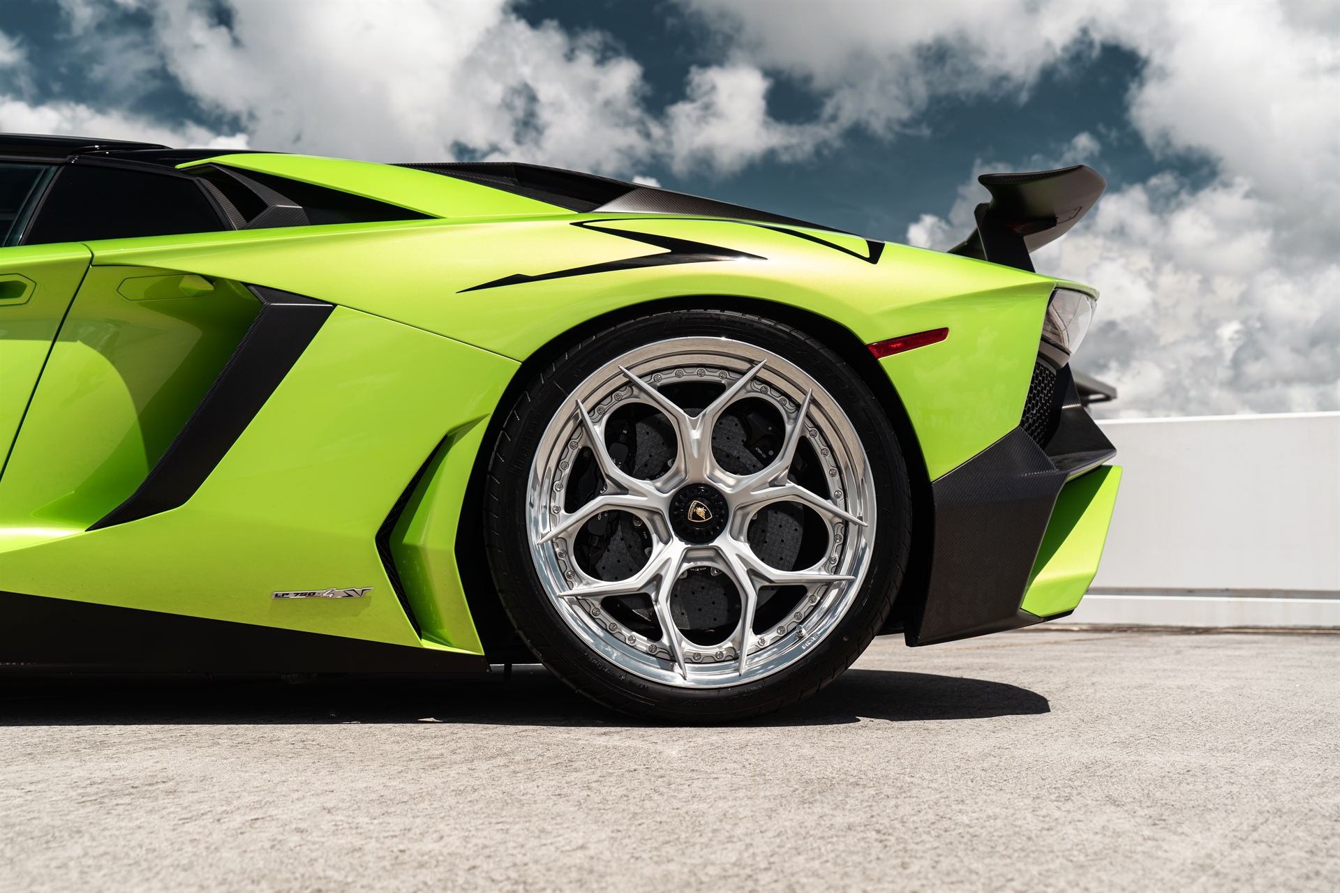 Lamborghini Aventador SV Roadster | | on HRE S111SC | Frozen Polished Clear