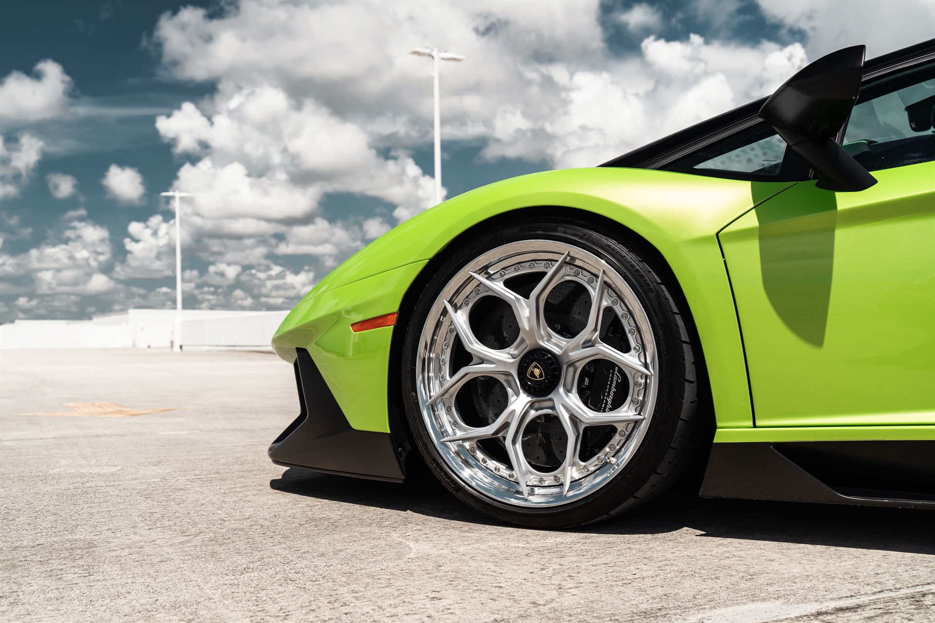 Lamborghini Aventador SV Roadster | | on HRE S111SC | Frozen Polished Clear
