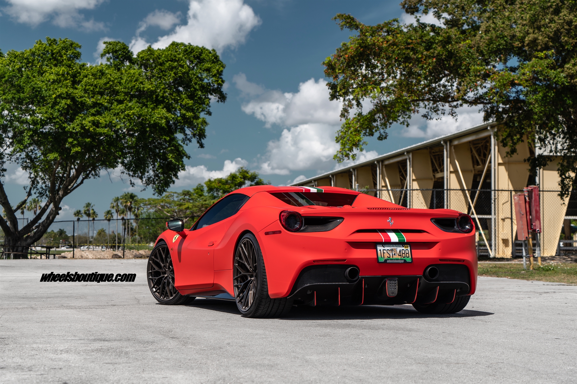 Ferrari 488 Spider | Rosso Corsa Opaco | on ANRKY AN10 | Bronze