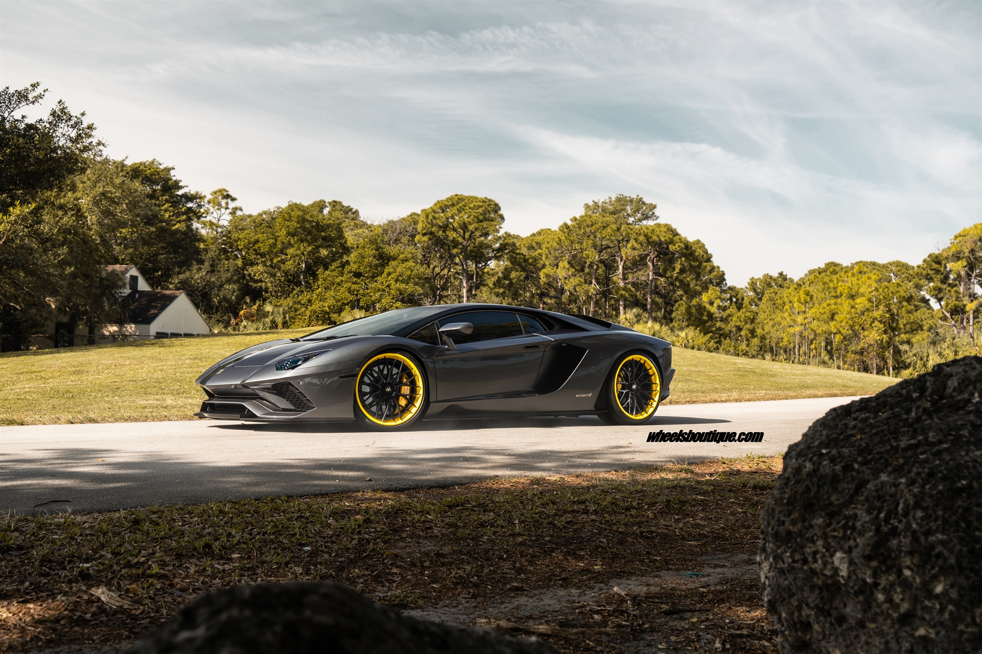 Lamborghini Aventador S | | on ANRKY AN30 | Satin Black