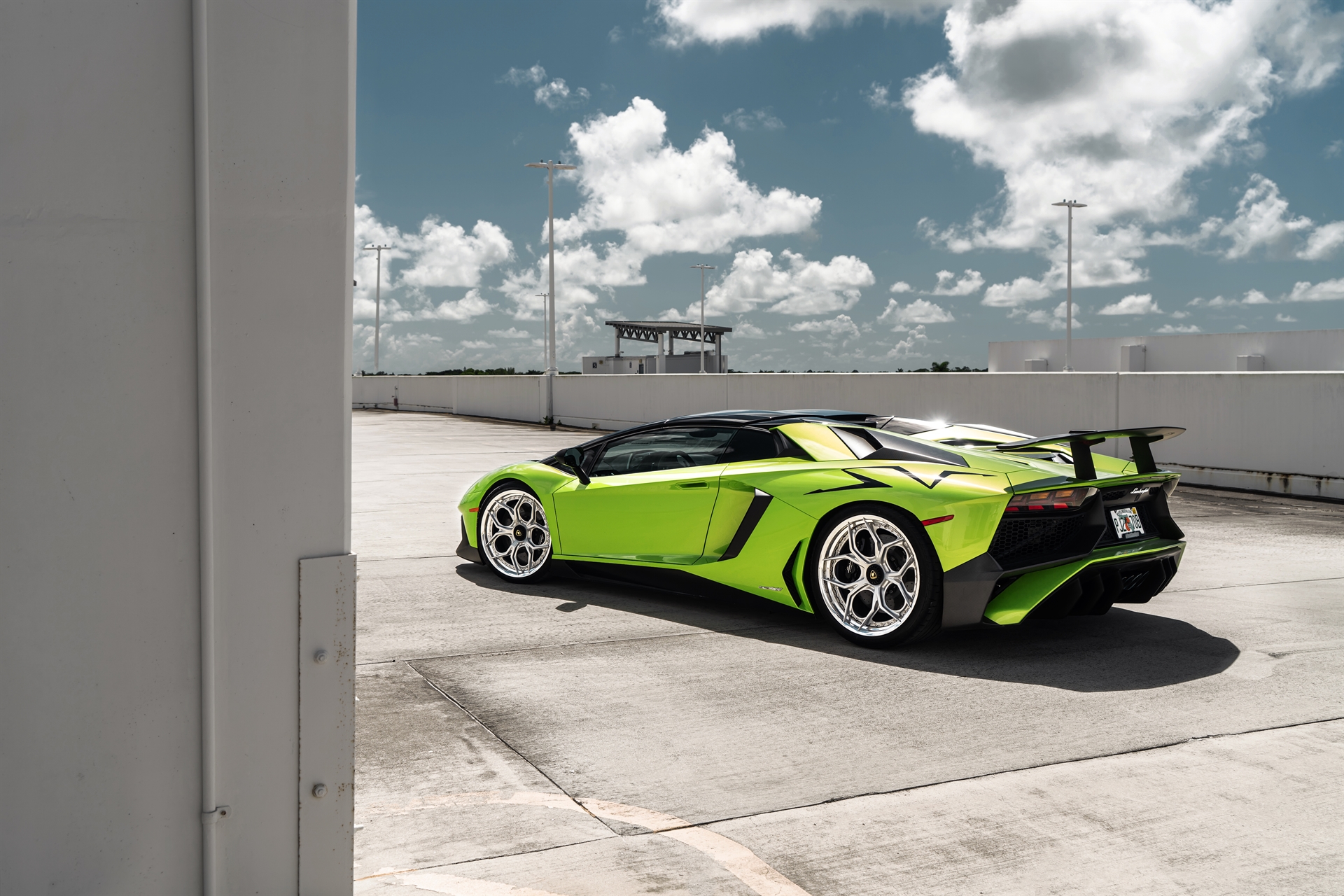 Lamborghini Aventador SV Roadster | | on HRE S111SC | Frozen Polished Clear