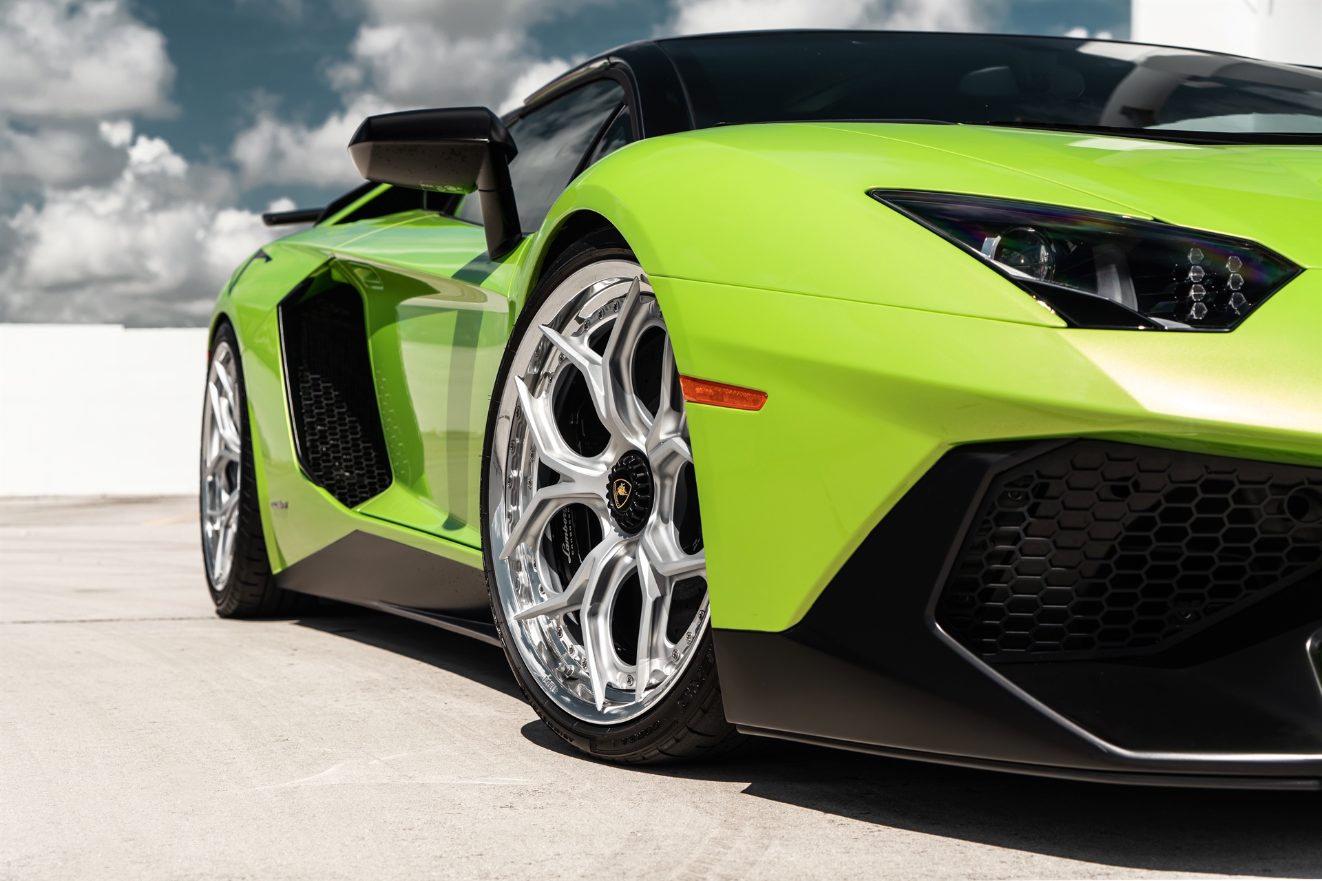 Lamborghini Aventador SV Roadster | | on HRE S111SC | Frozen Polished Clear