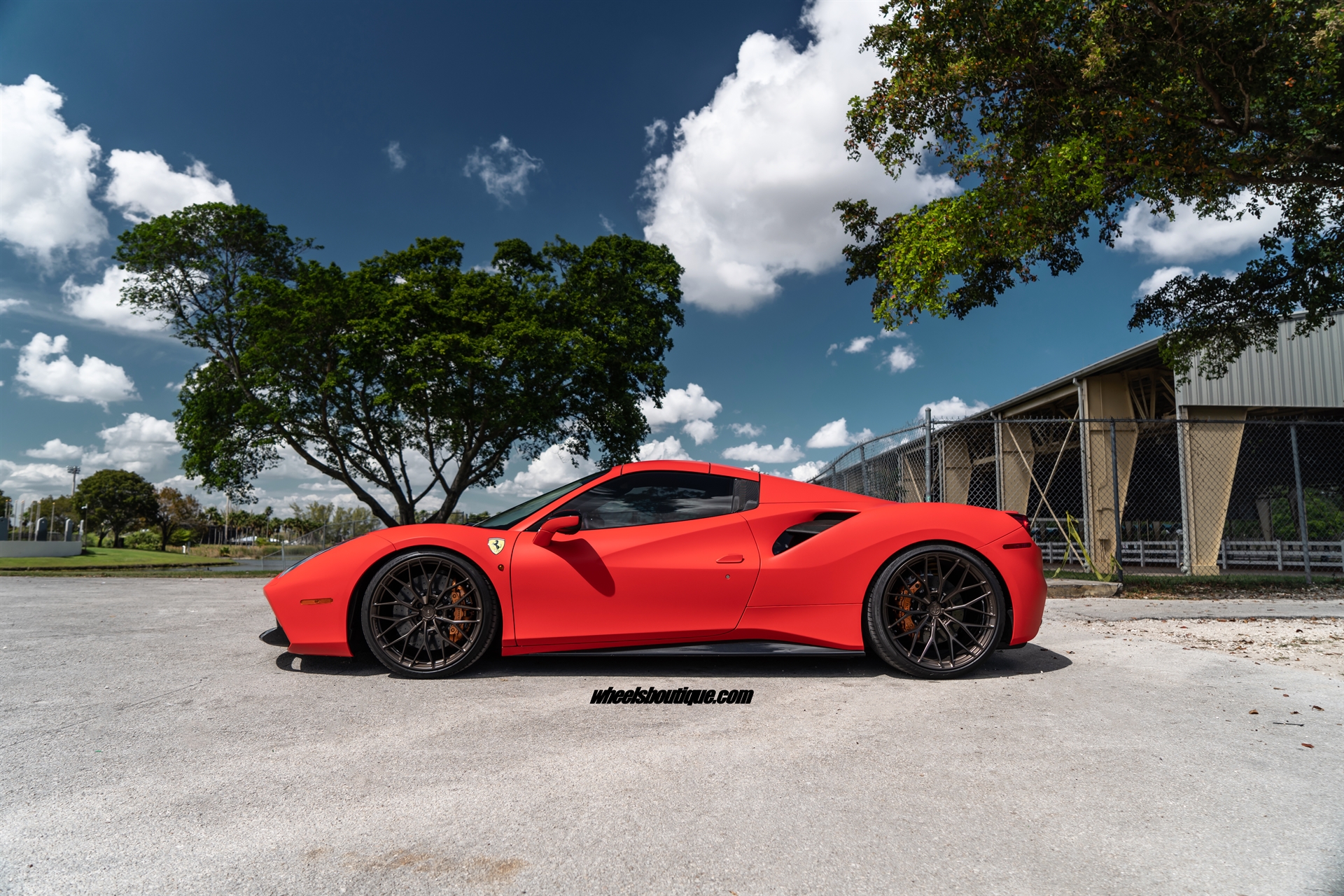 Ferrari 488 Spider | Rosso Corsa Opaco | on ANRKY AN10 | Bronze