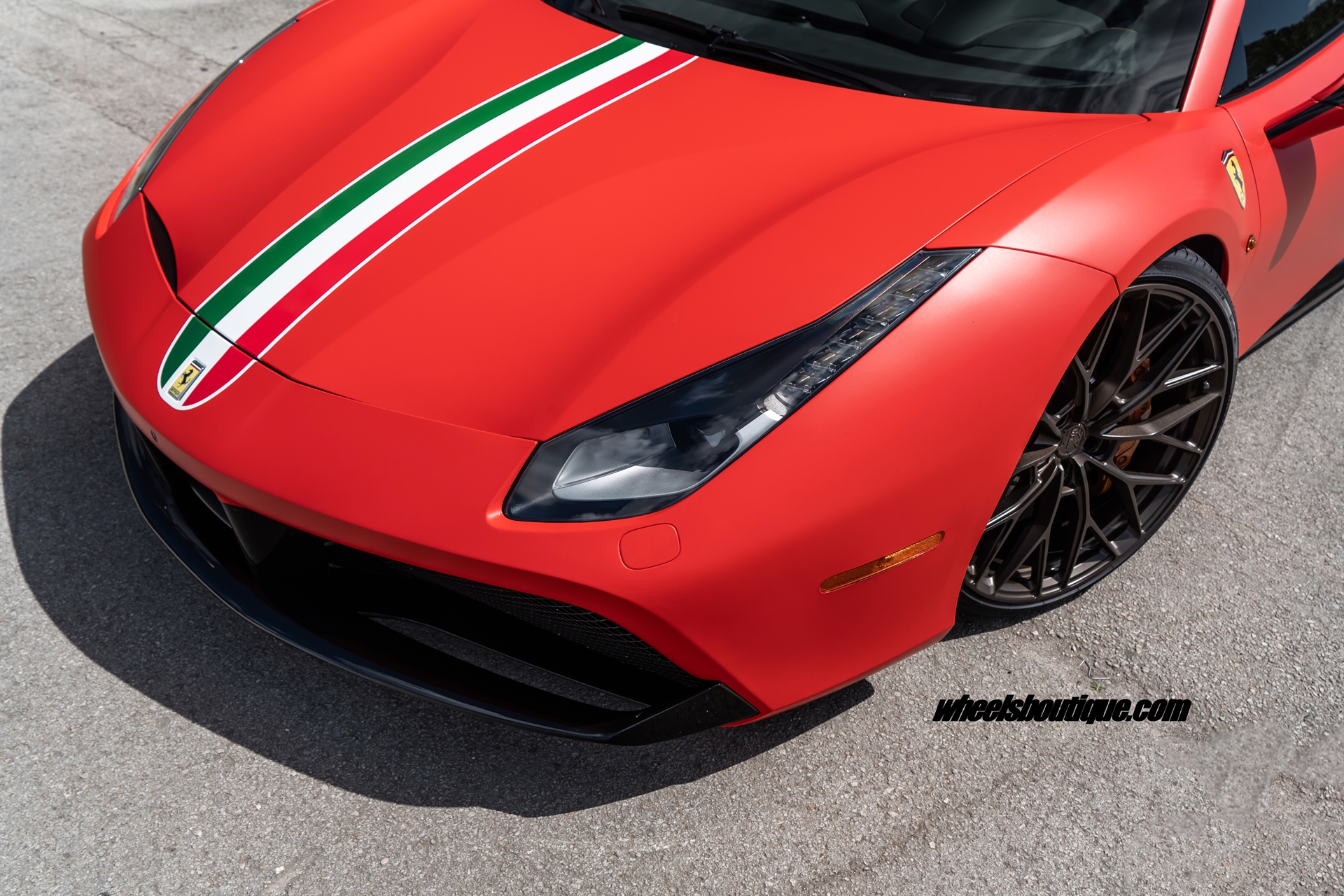 Ferrari 488 Spider | Rosso Corsa Opaco | on ANRKY AN10 | Bronze