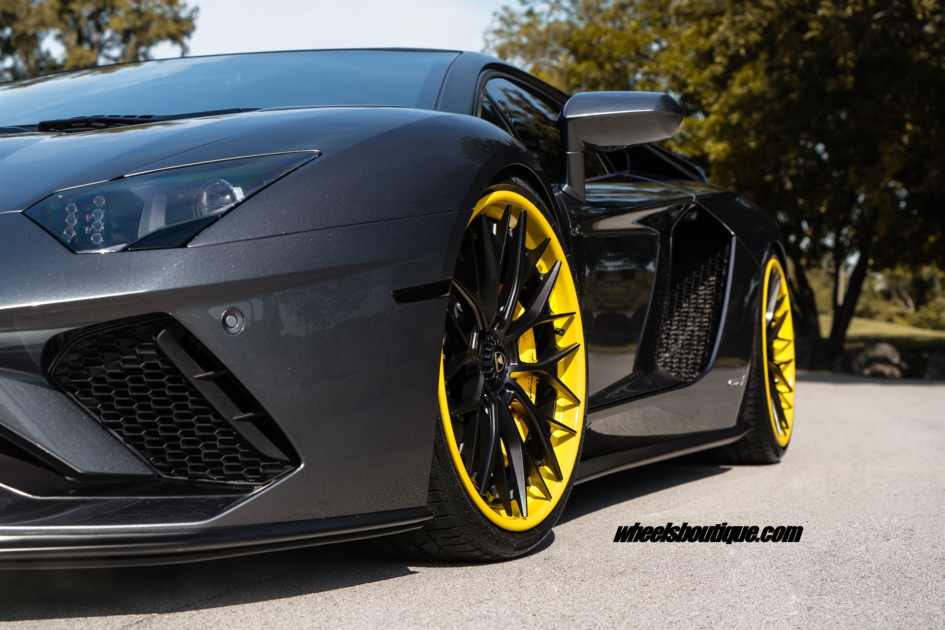 Lamborghini Aventador S | | on ANRKY AN30 | Satin Black