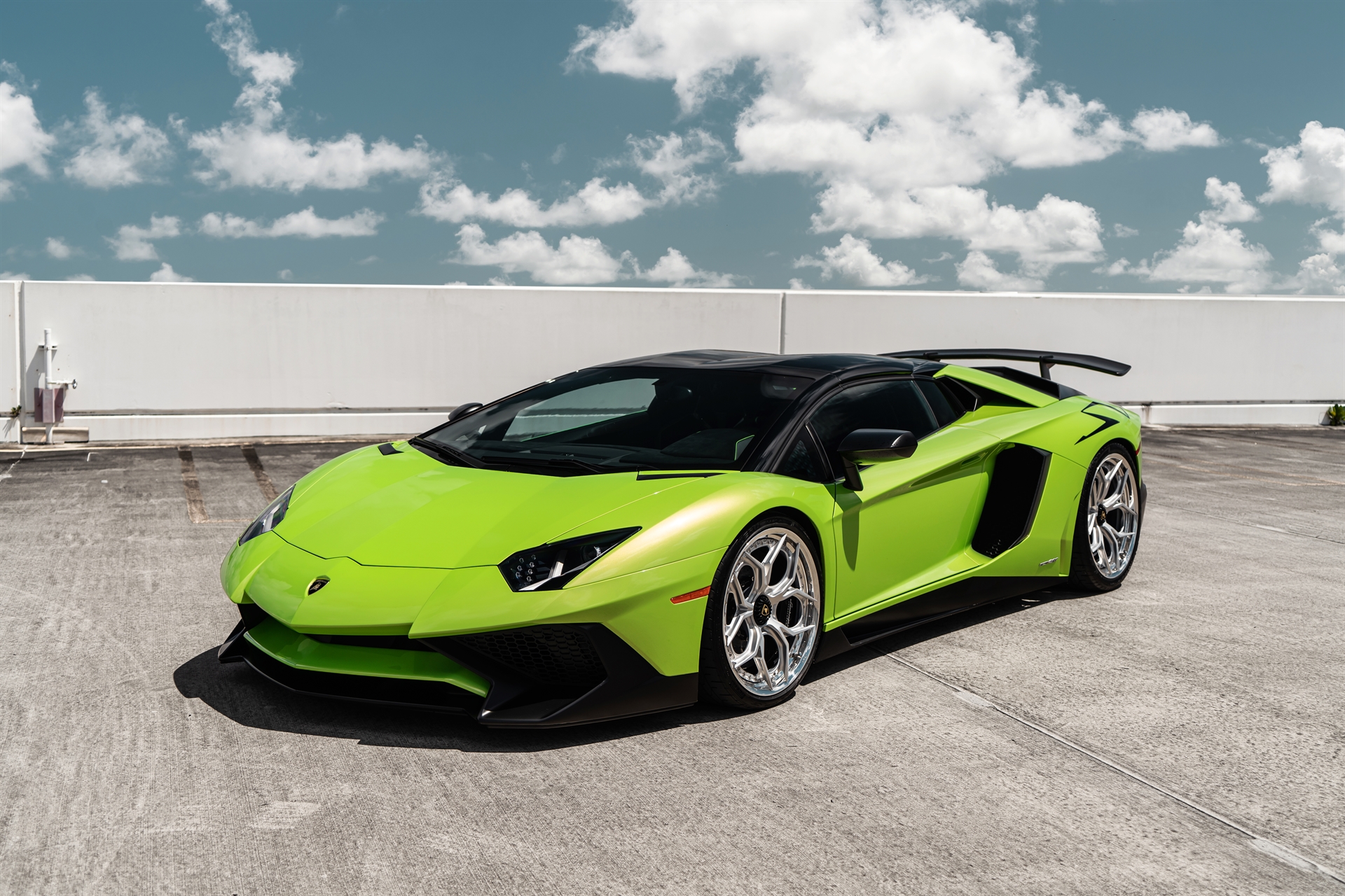 Lamborghini Aventador SV Roadster | | on HRE S111SC | Frozen Polished Clear