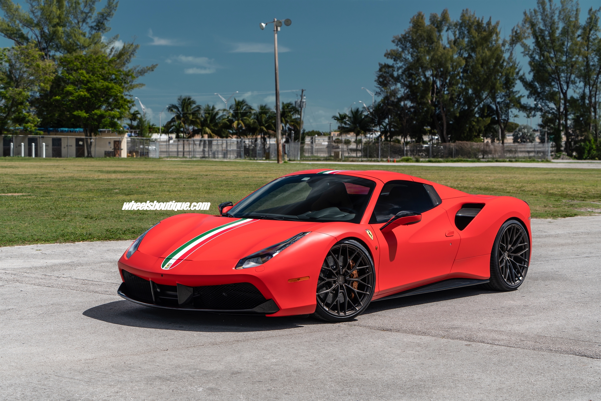 Ferrari 488 Spider | Rosso Corsa Opaco | on ANRKY AN10 | Bronze