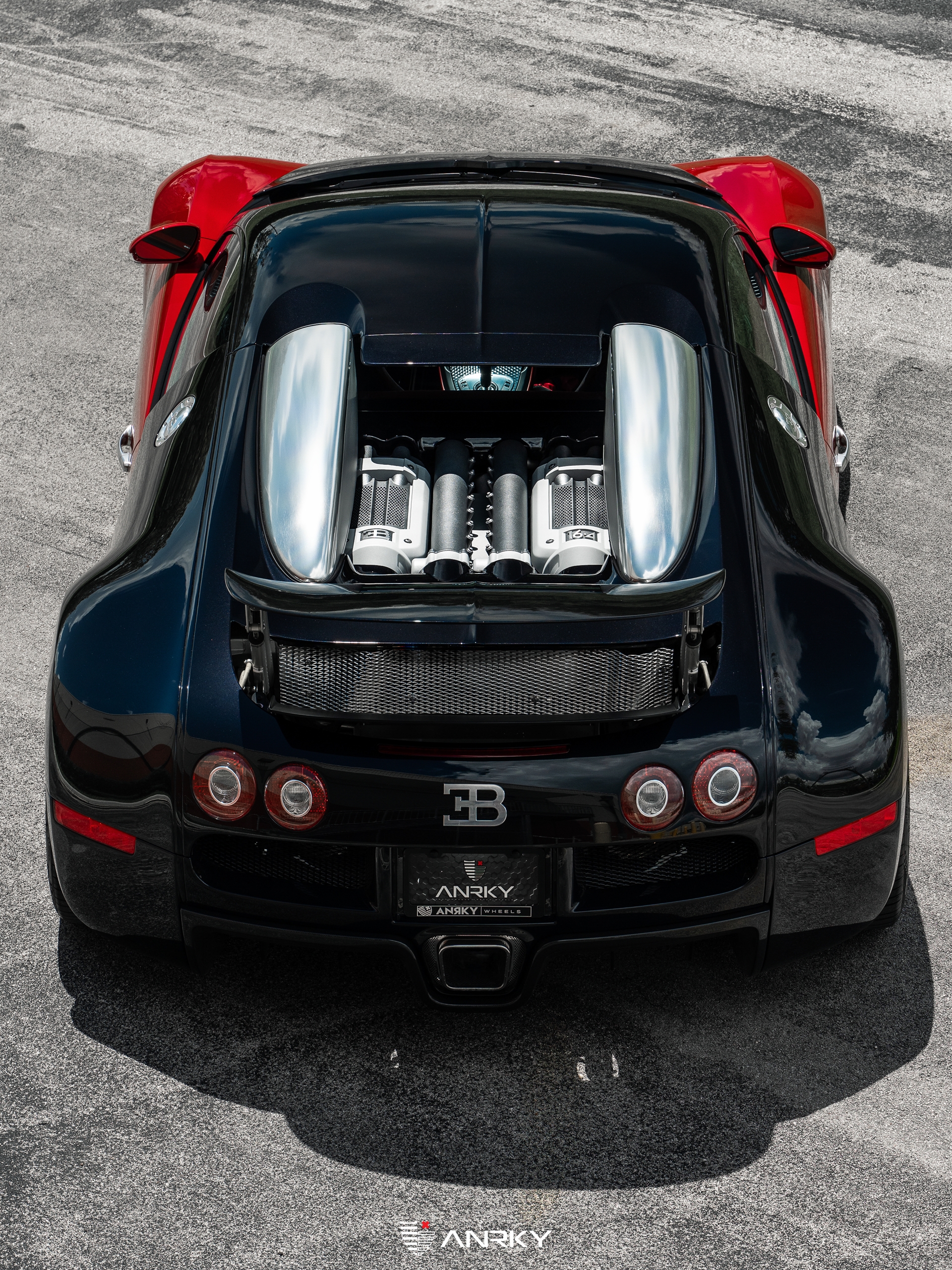 Bugatti Veyron | on ANRKY XR-105 | Mirror Polished Smoked