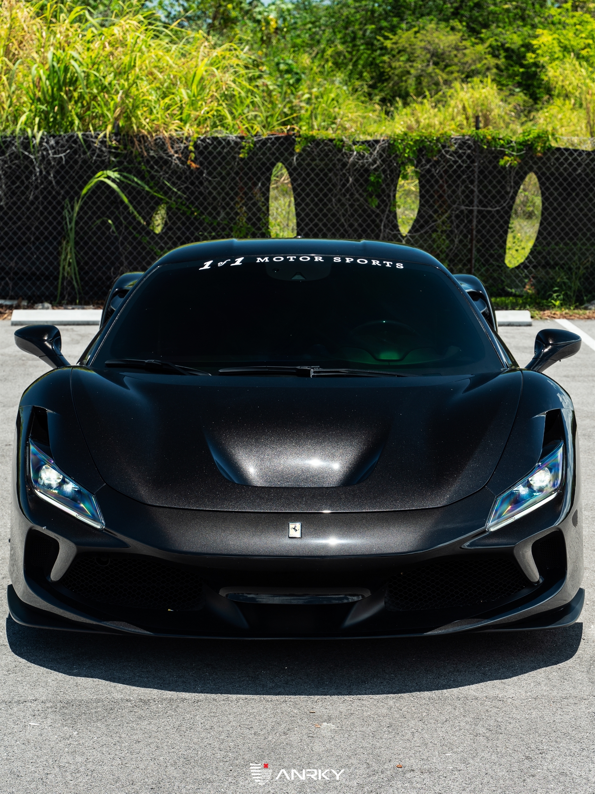 Ferrari F8 | Nero | on ANRKY RS7.3 | Gloss Black