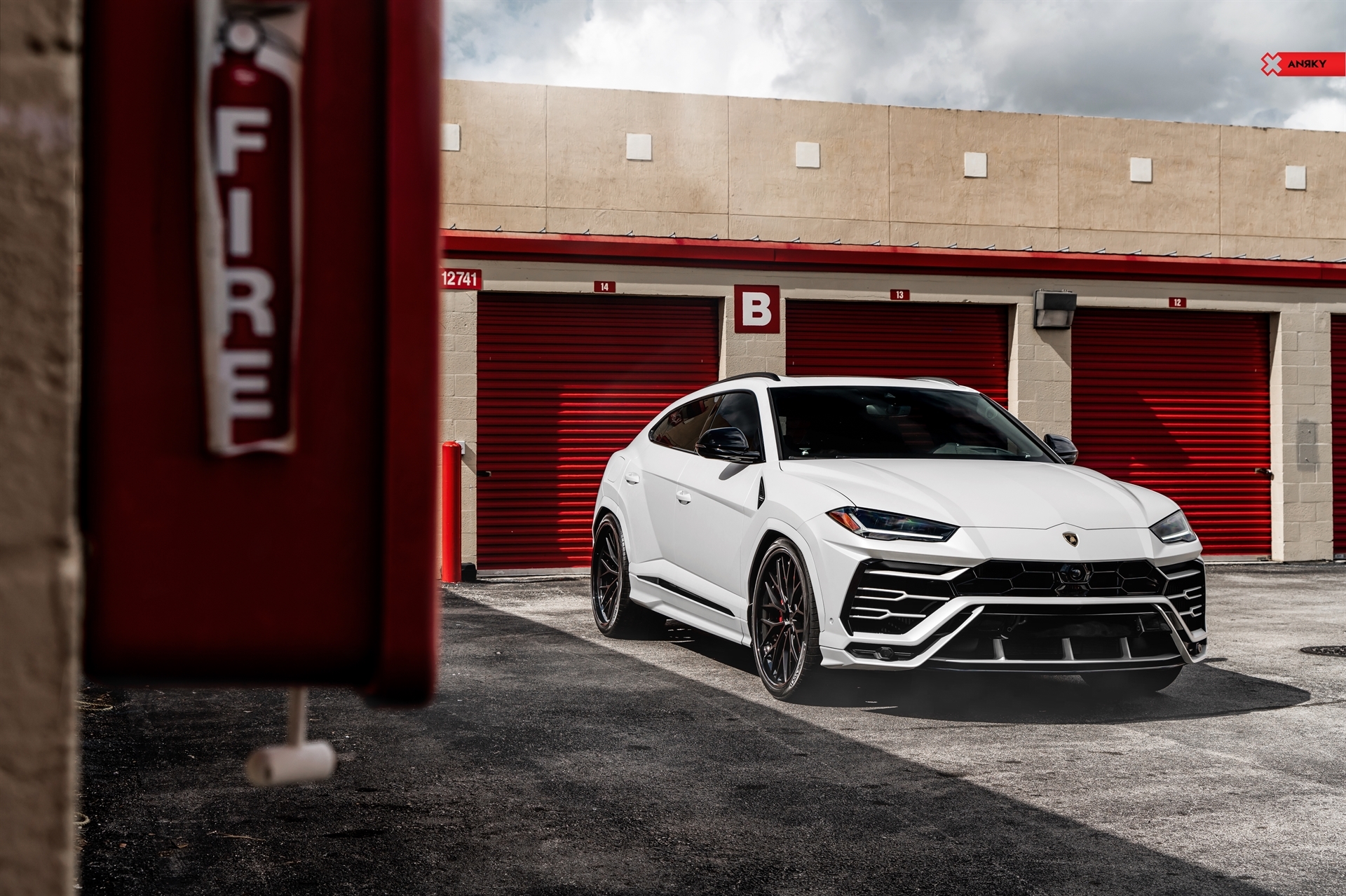 Lamborghini Urus | | on ANRKY AN30 | Satin Black
