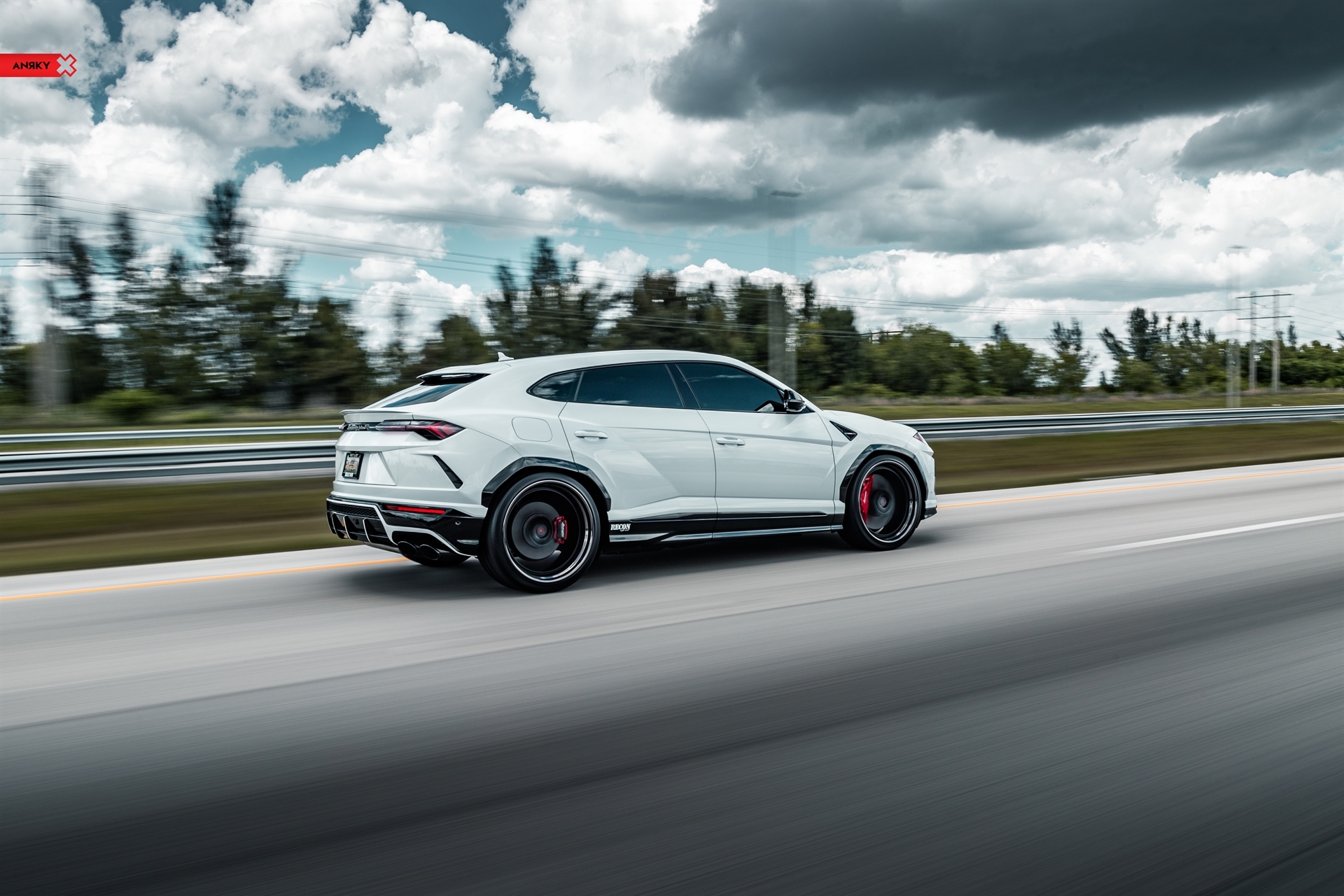 Lamborghini Urus | | on ANRKY AN32 | Satin Black