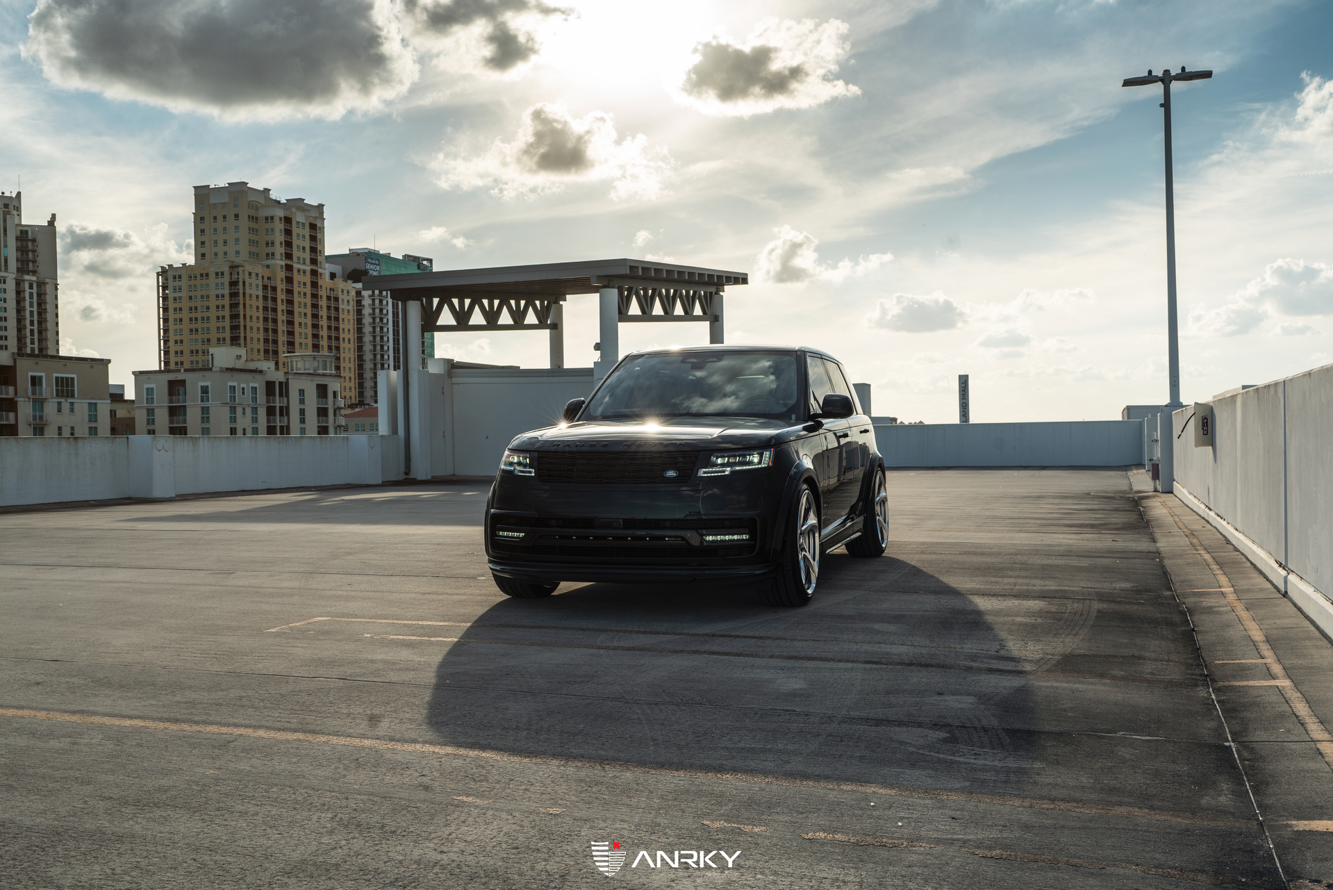 1016 Industries Range Rover | Santorini Black | on ANRKY XR-205 | Mirror Polished Clear