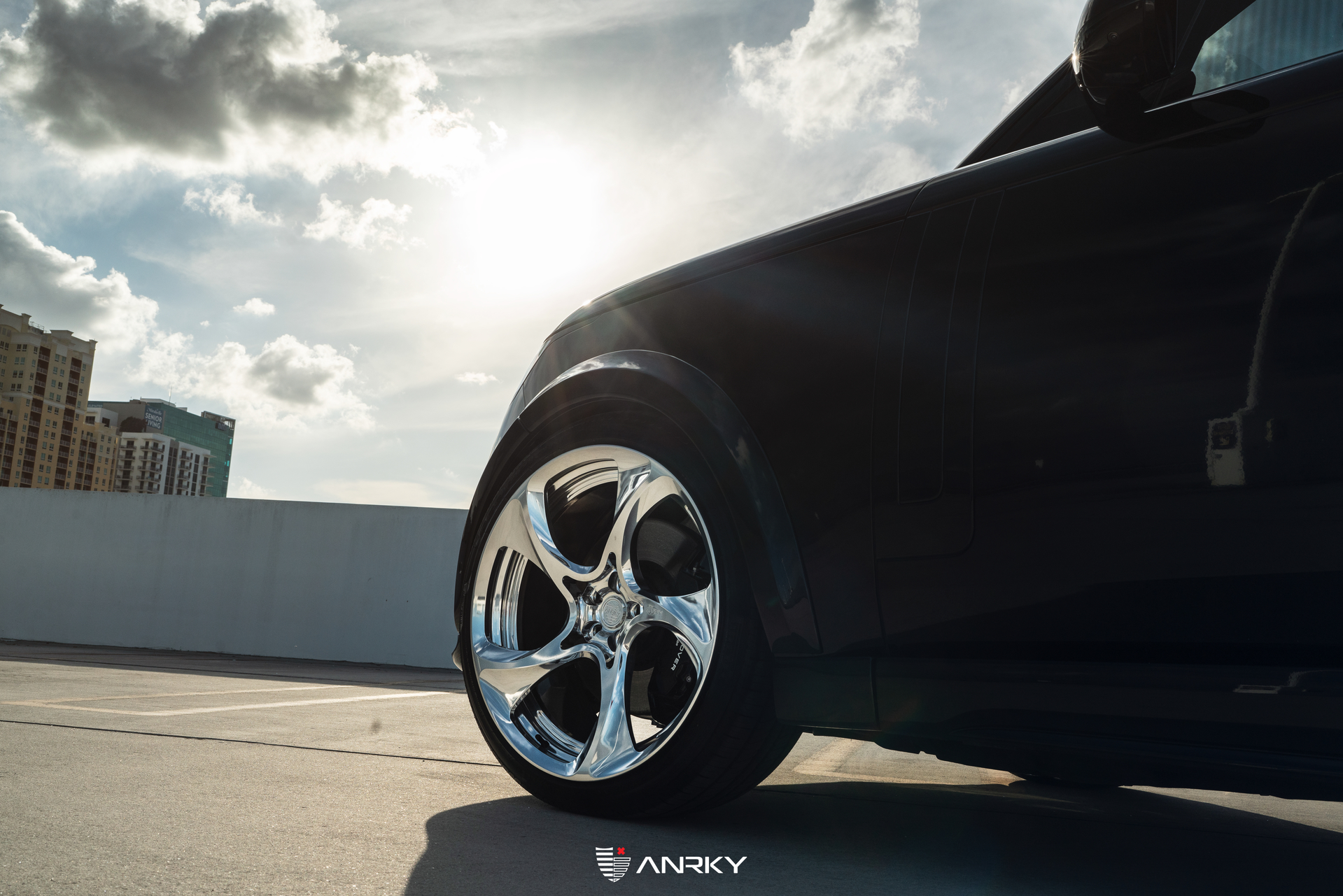 1016 Industries Range Rover | Santorini Black | on ANRKY XR-205 | Mirror Polished Clear