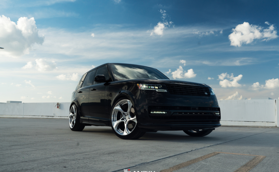 1016 Industries Range Rover | Santorini Black | on ANRKY XR-205 | Mirror Polished Clear