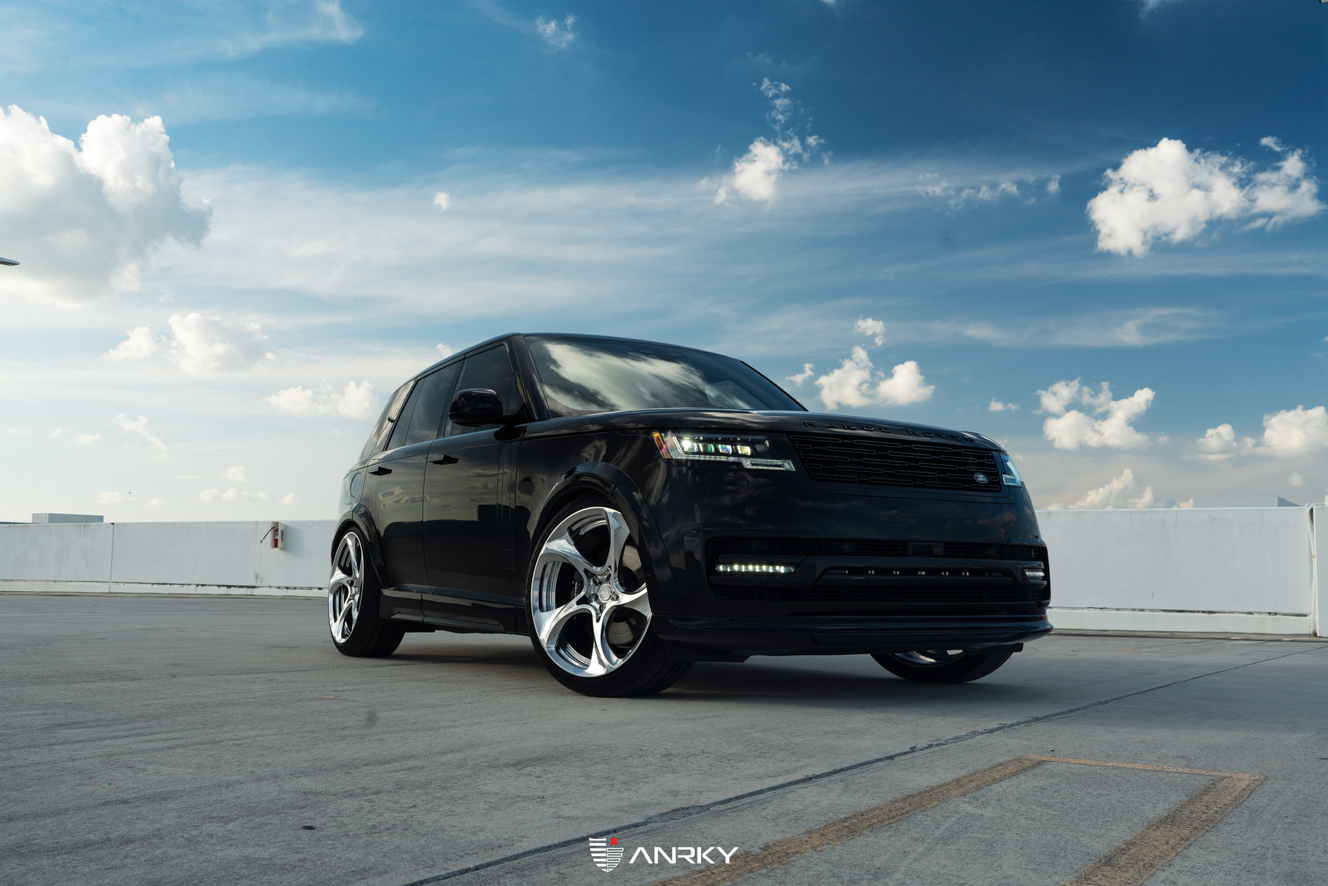 1016 Industries Range Rover | Santorini Black | on ANRKY XR-205 | Mirror Polished Clear
