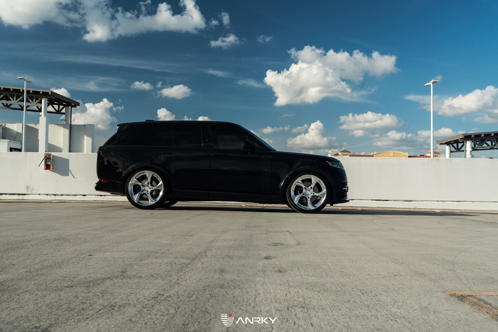 1016 Industries Range Rover | Santorini Black | on ANRKY XR-205 | Mirror Polished Clear