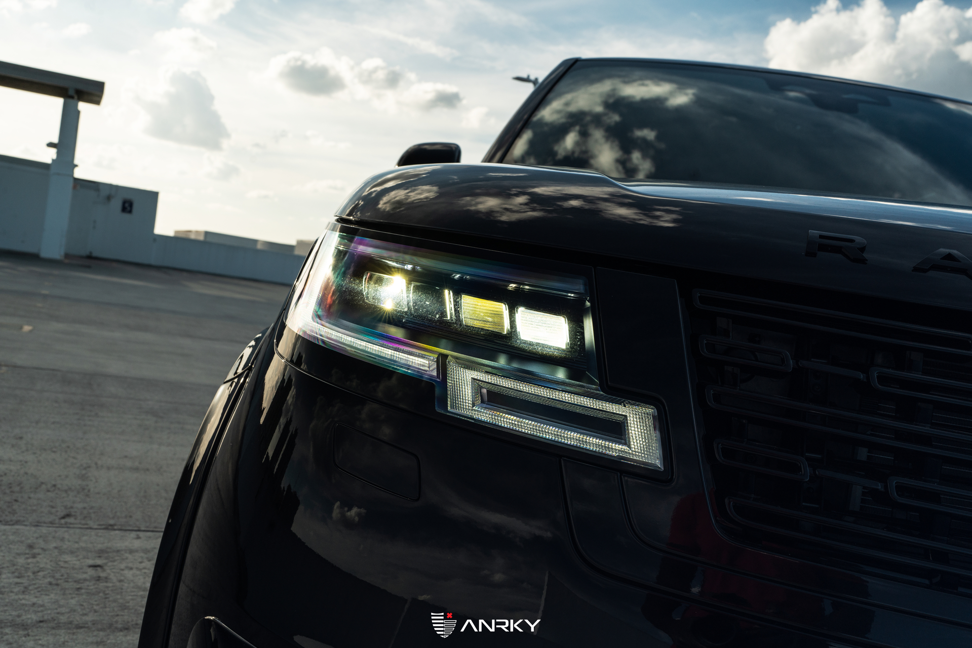 1016 Industries Range Rover | Santorini Black | on ANRKY XR-205 | Mirror Polished Clear