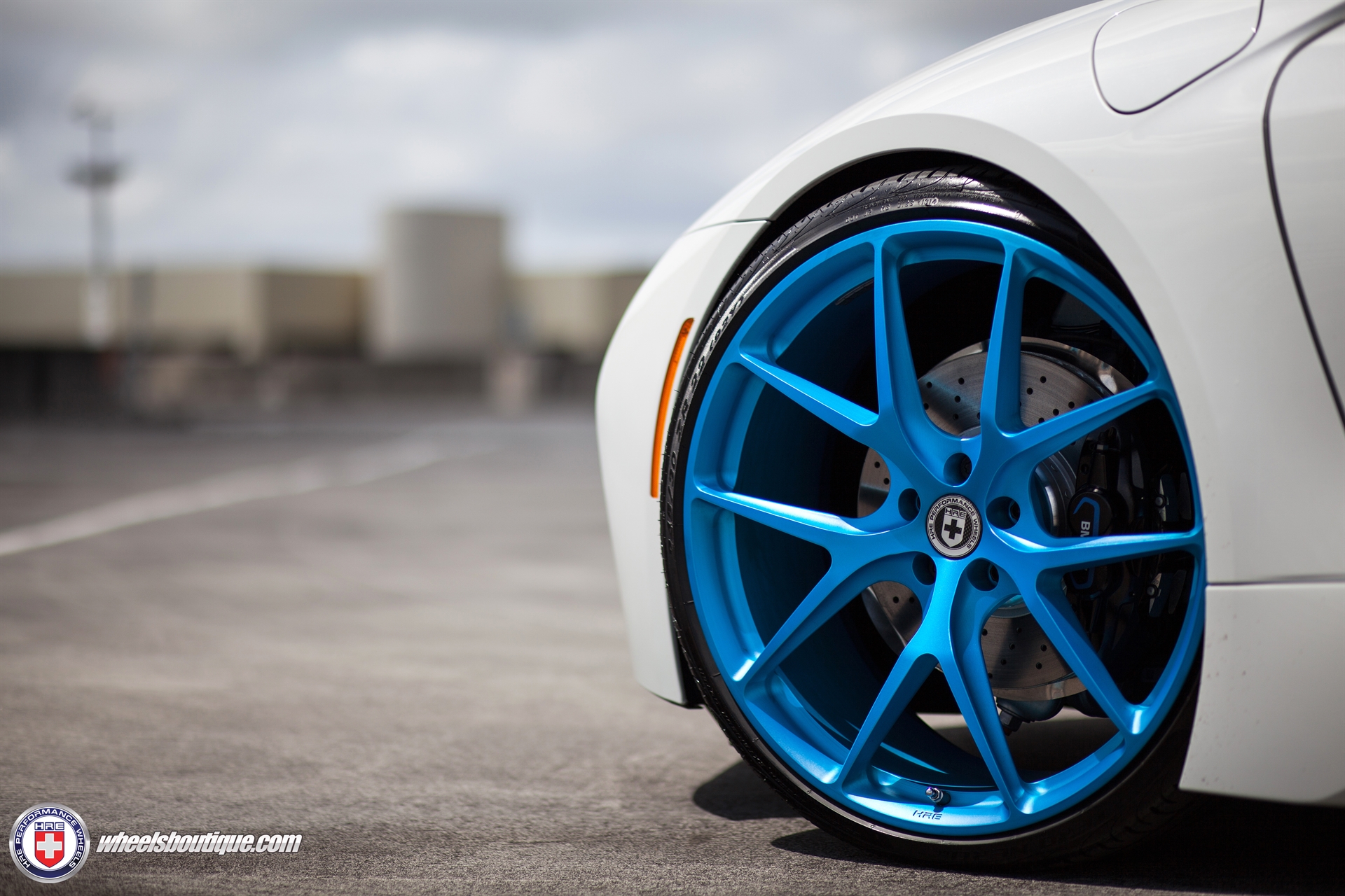 HRE P101 | BMW i8 – White –