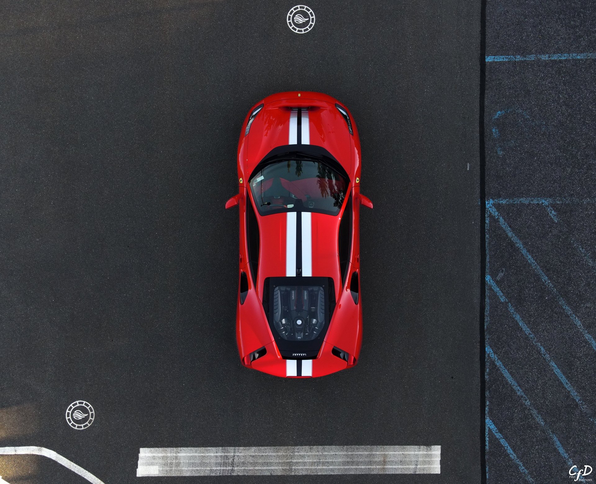 Ferrari 488 Pista | Rosso Corsa | on HRE P101 | Brushed Clear