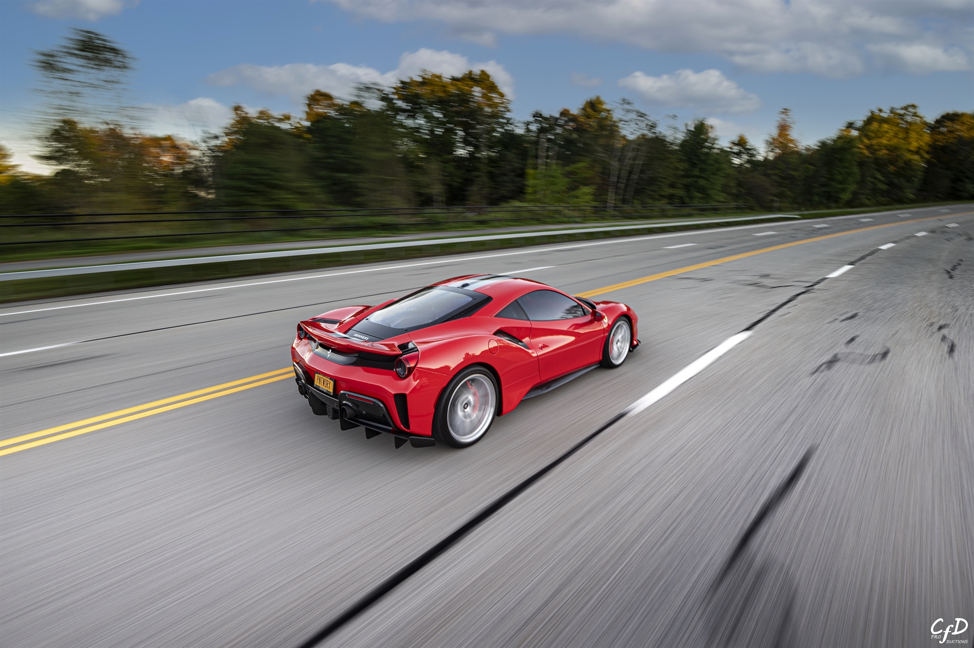Ferrari 488 Pista | Rosso Corsa | on HRE P101 | Brushed Clear