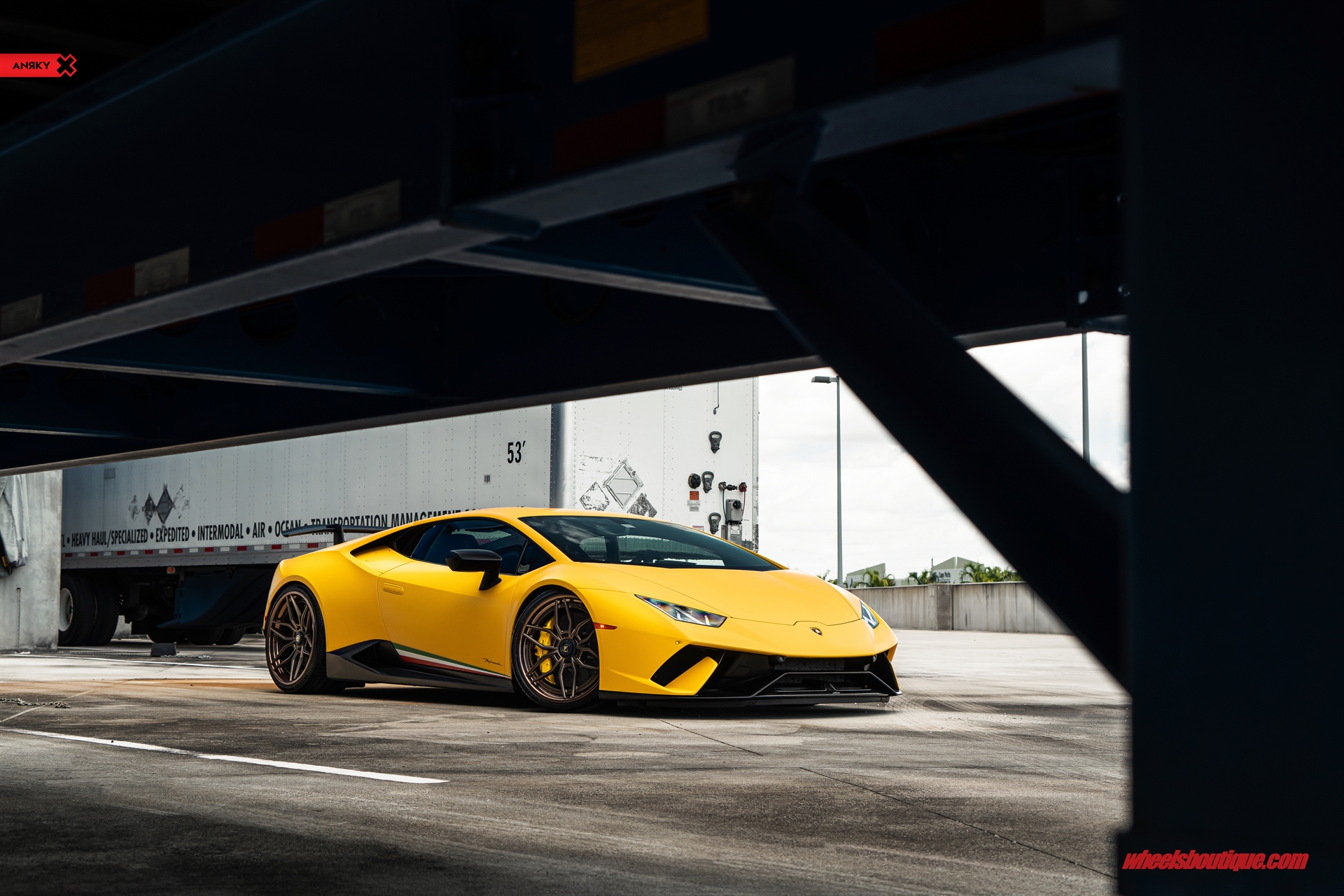 Lamborghini Huracan Performante | | on ANRKY AN36 | Satin Bronze