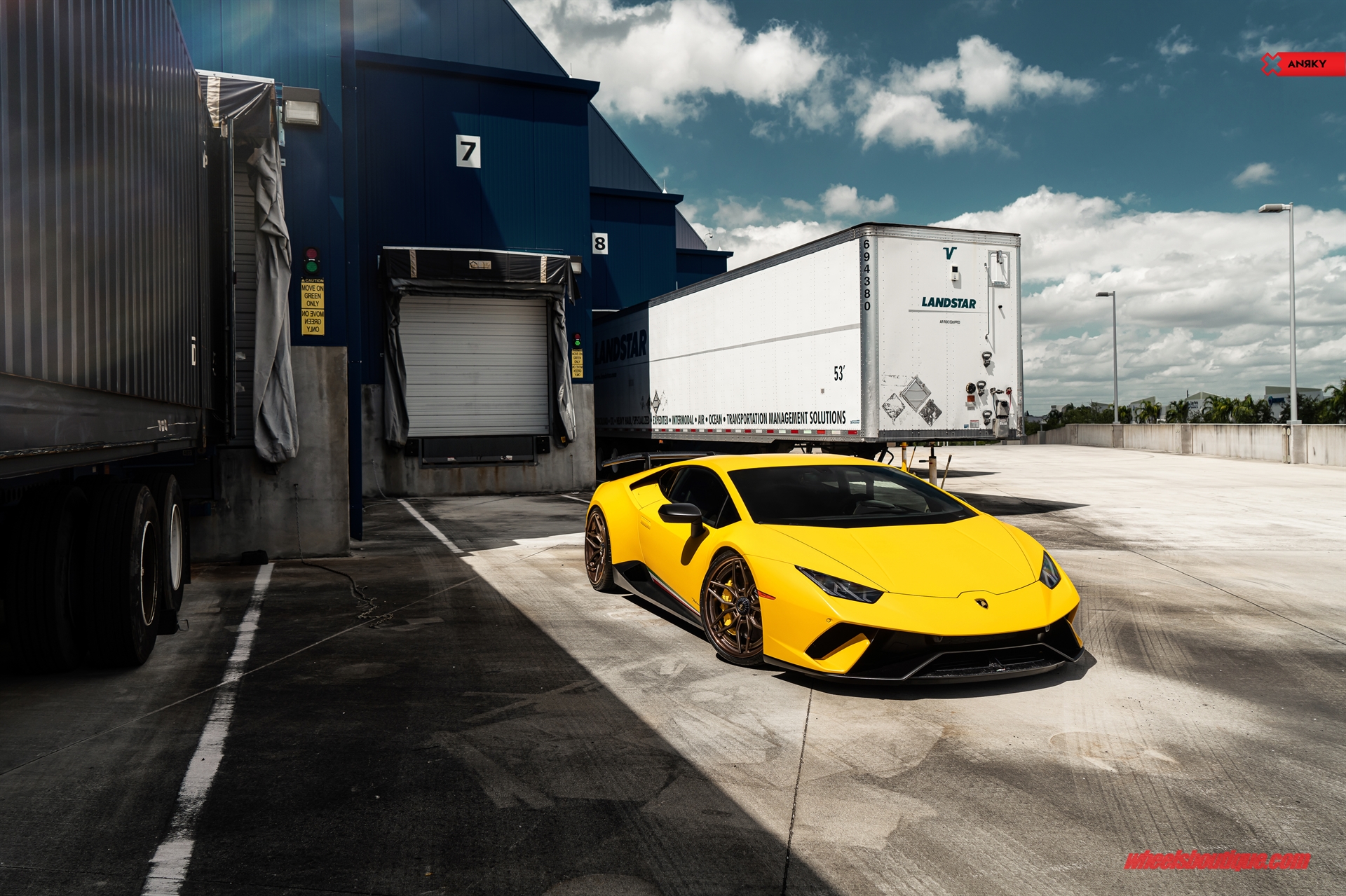 Lamborghini Huracan Performante | | on ANRKY AN36 | Satin Bronze