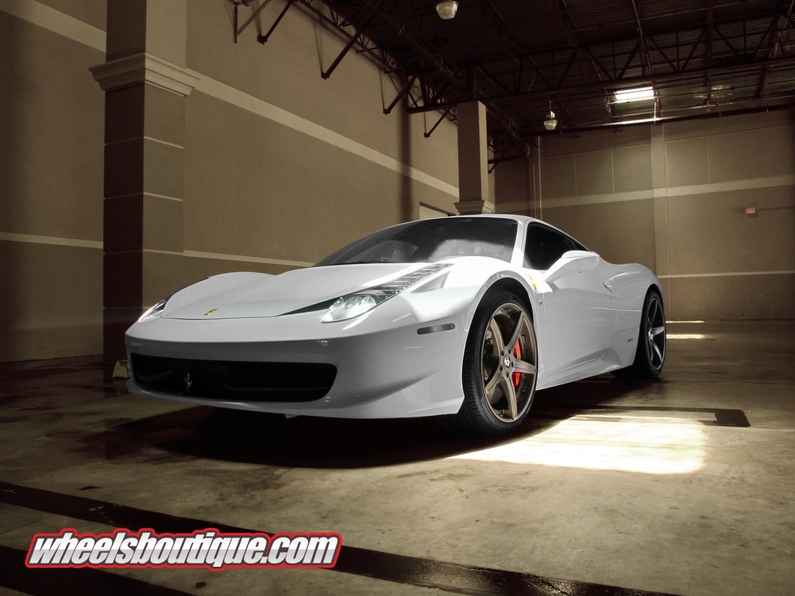 Ferrari 458 | Bianco Avus | Forgiato Aggio