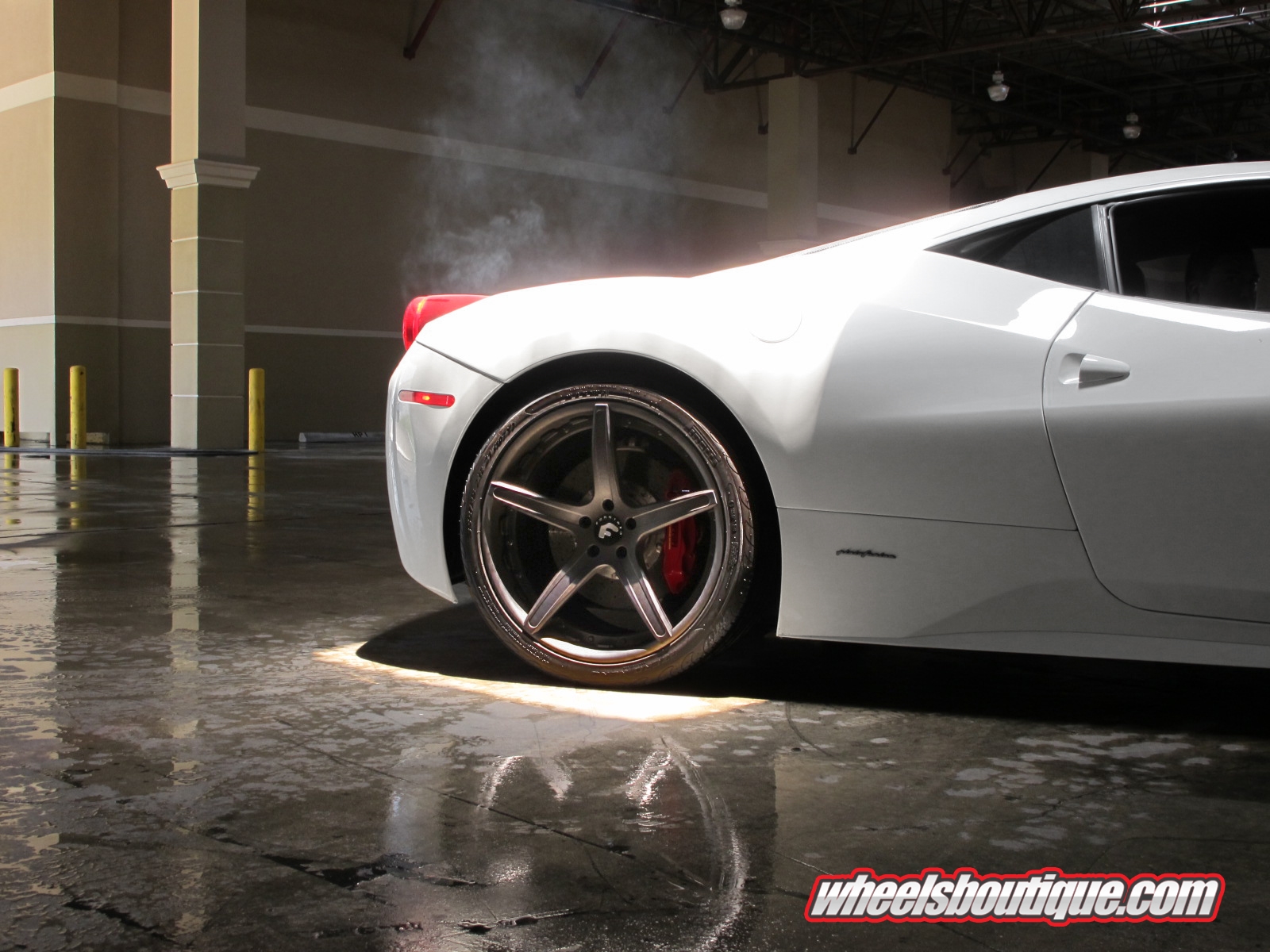 Ferrari 458 | Bianco Avus | Forgiato Aggio