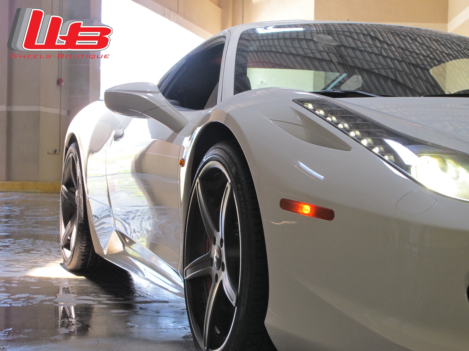 Ferrari 458 | Bianco Avus | Forgiato Aggio