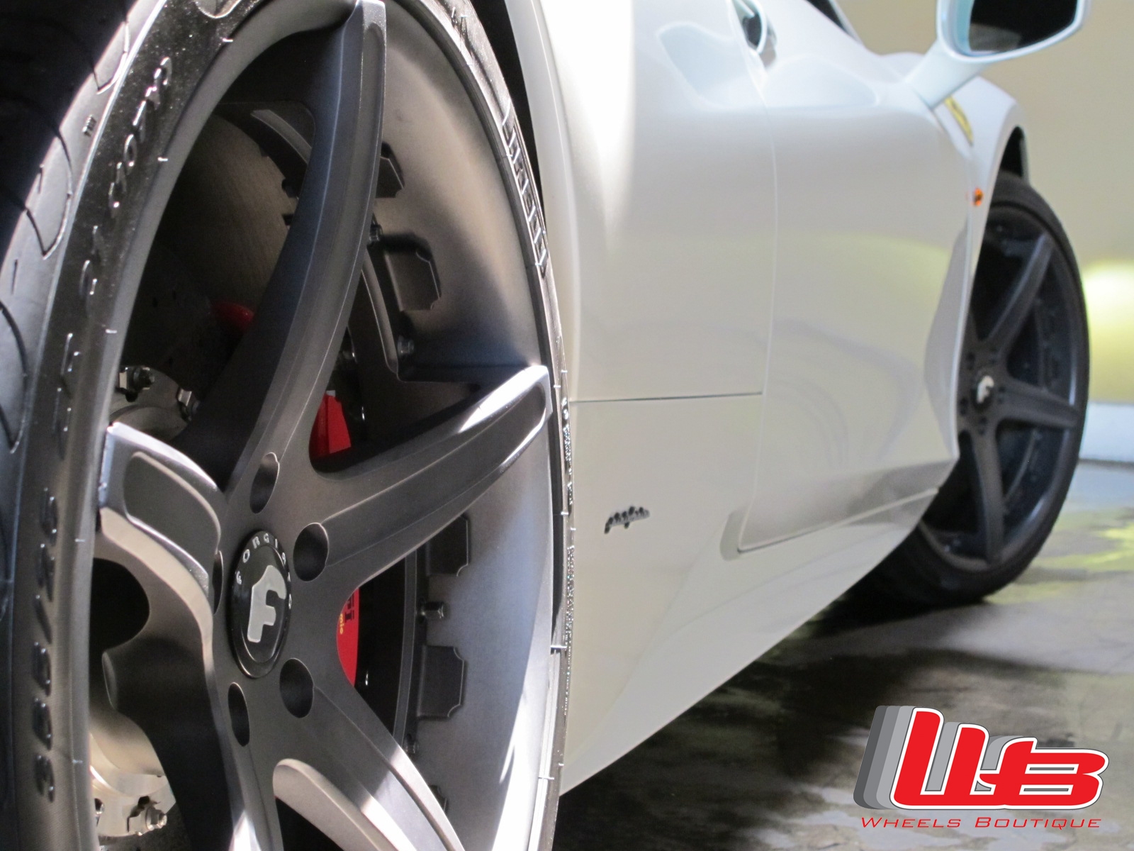 Ferrari 458 | Bianco Avus | Forgiato Aggio