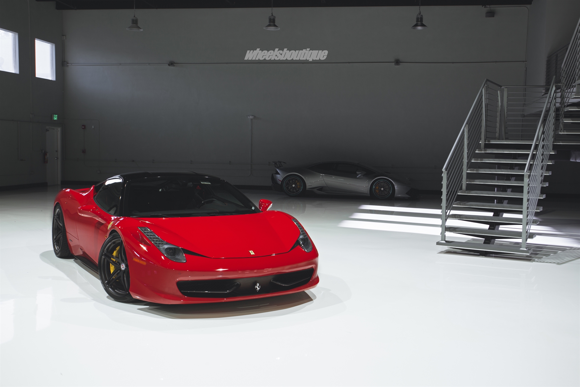 Ferrari 458 | Rosso Corza | on HRE P107 | Satin Black