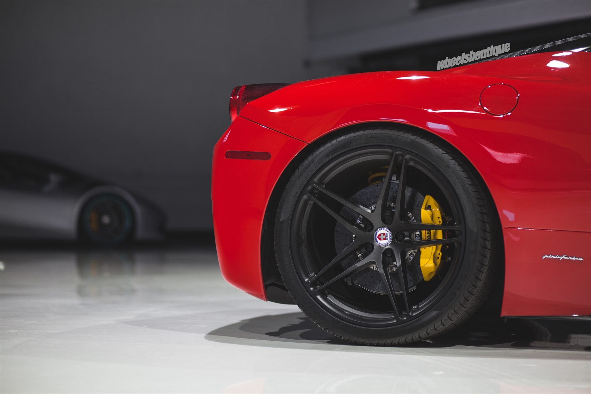 Ferrari 458 | Rosso Corza | on HRE P107 | Satin Black