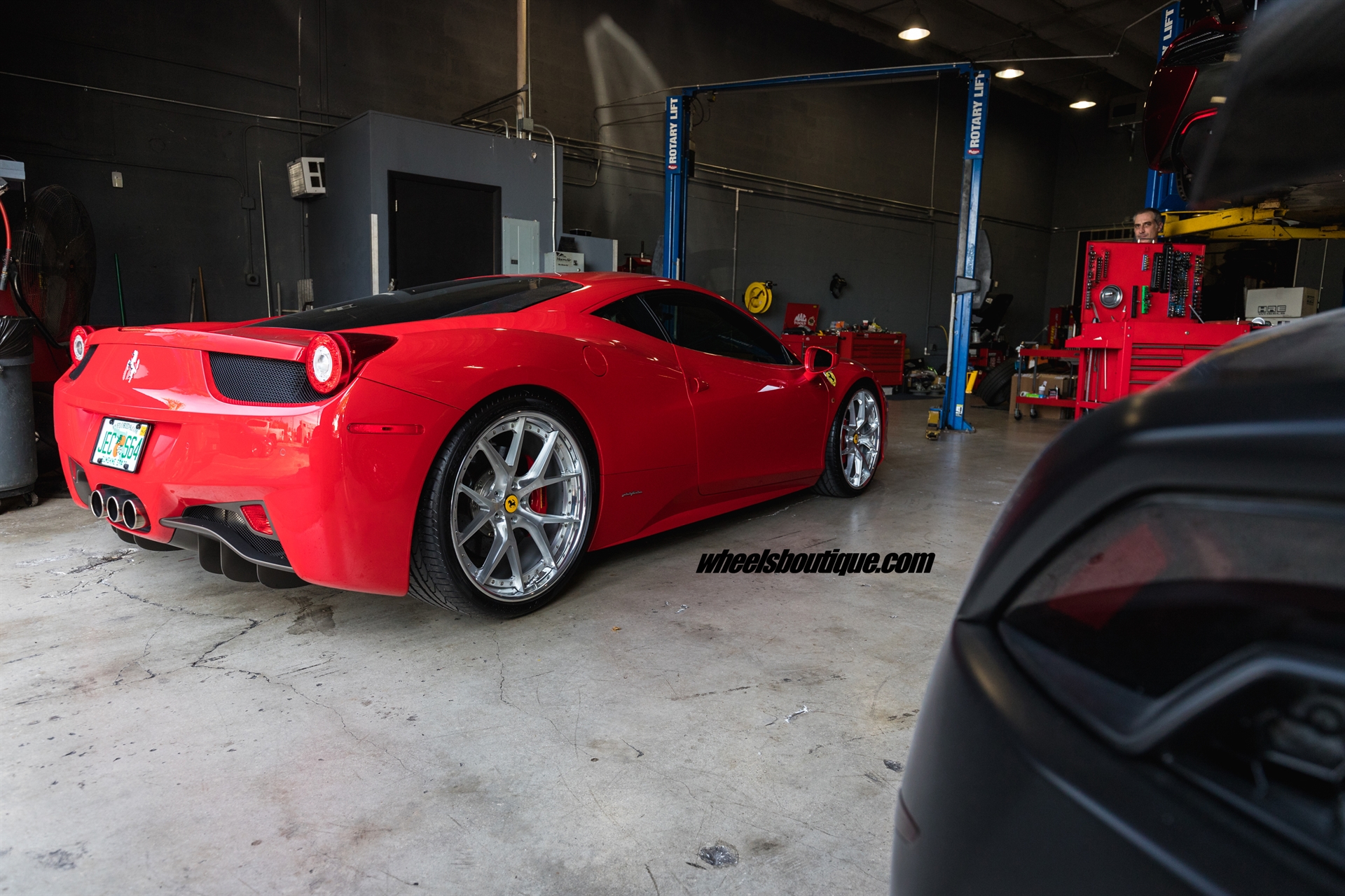 Ferrari 458 | Rosso Corza | on HRE S101 | Brushed Clear