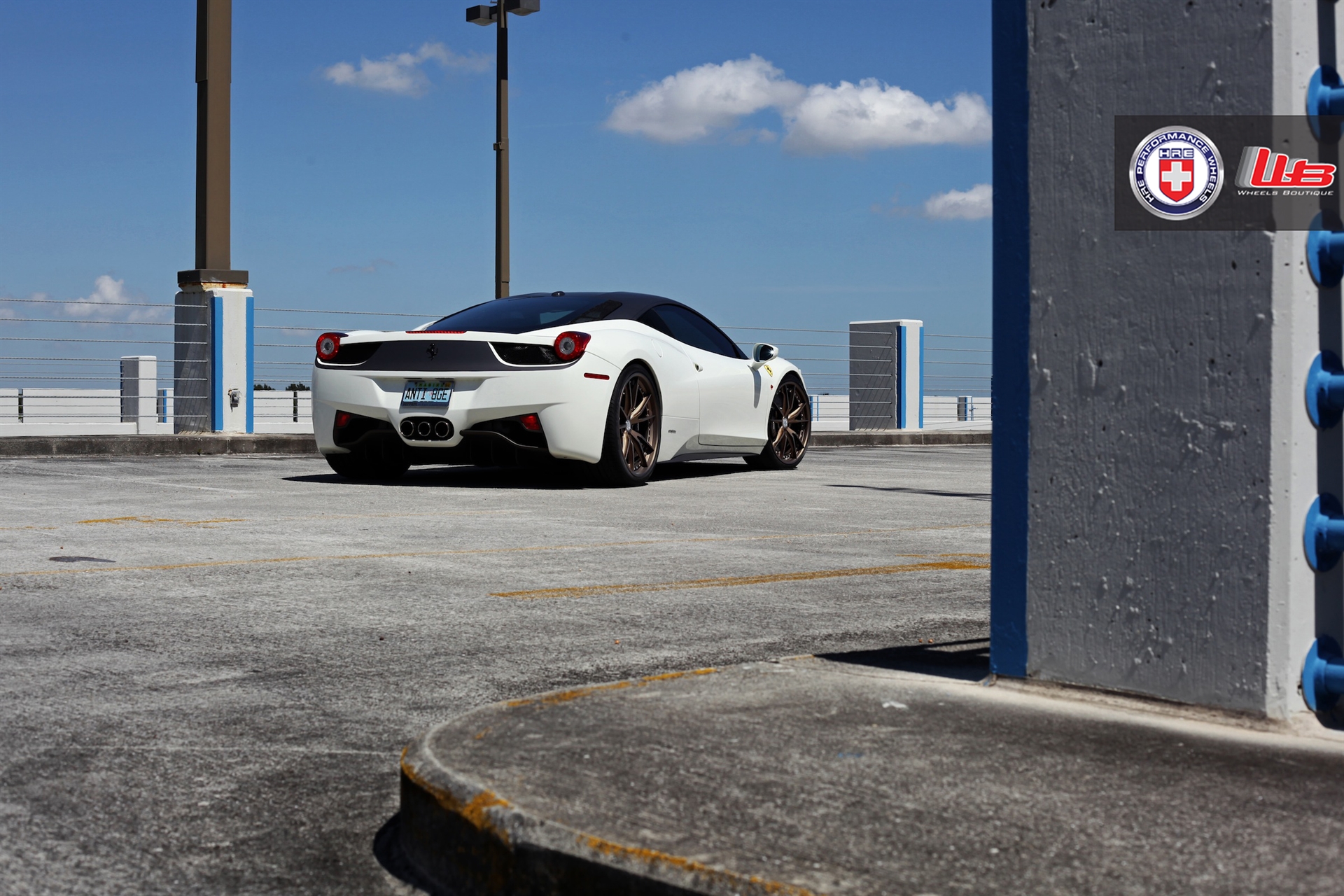 Ferrari 458 | Bincao Avus | on HRE S104 | Satin Bronze