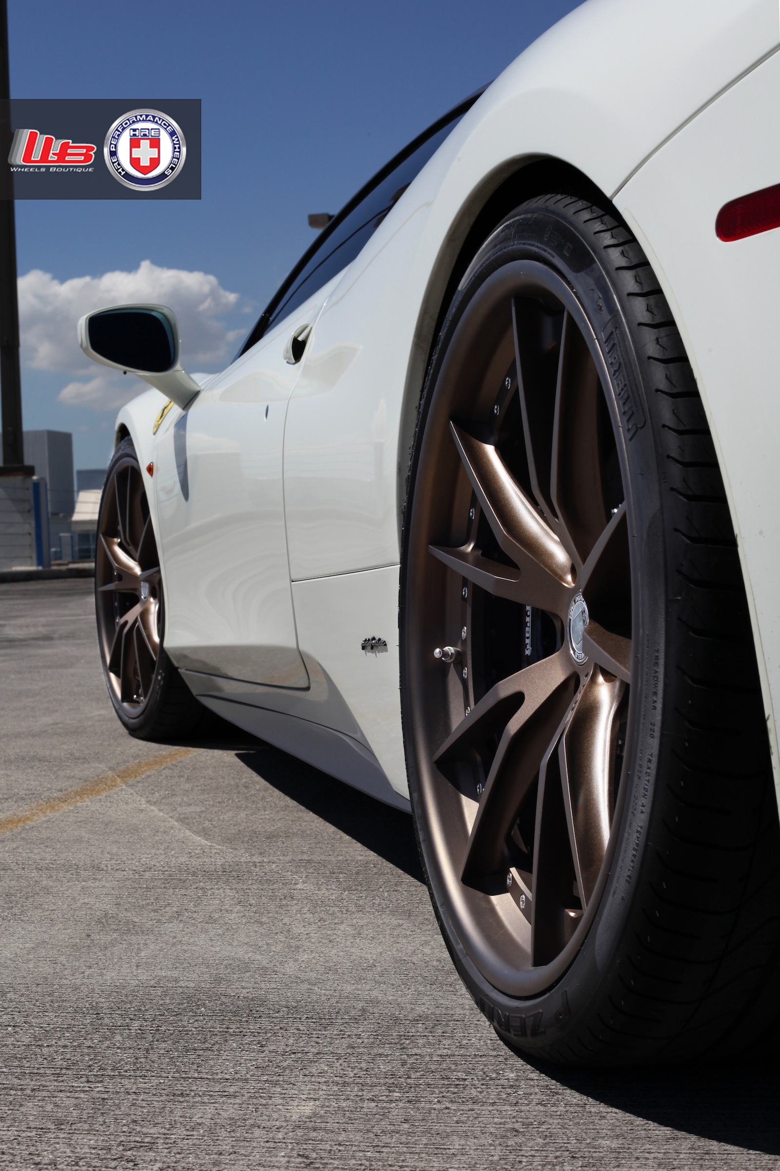 Ferrari 458 | Bincao Avus | on HRE S104 | Satin Bronze